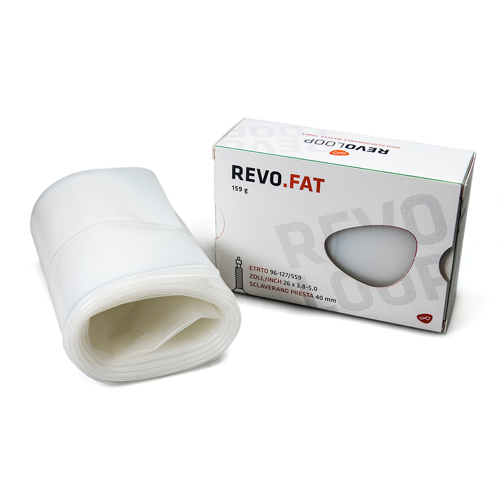 Revoloop Fat Inner Tube Clear / 26x3.8/5.5 / PV40