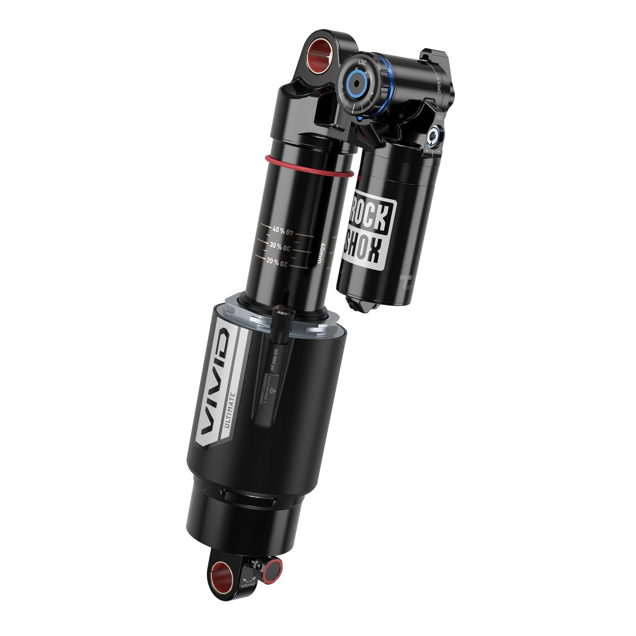 RockShox Vivid Ultimate RC2T Black / Not bike specific / 250 x 75