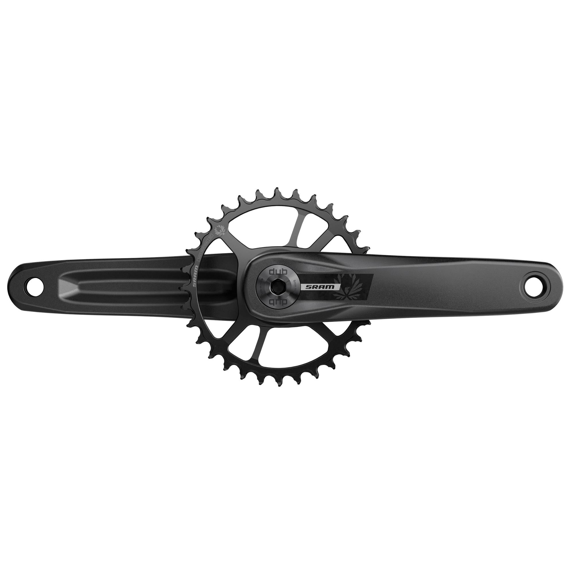 S200 Eagle Crankset Black / 155mm / DUB Wide CL55