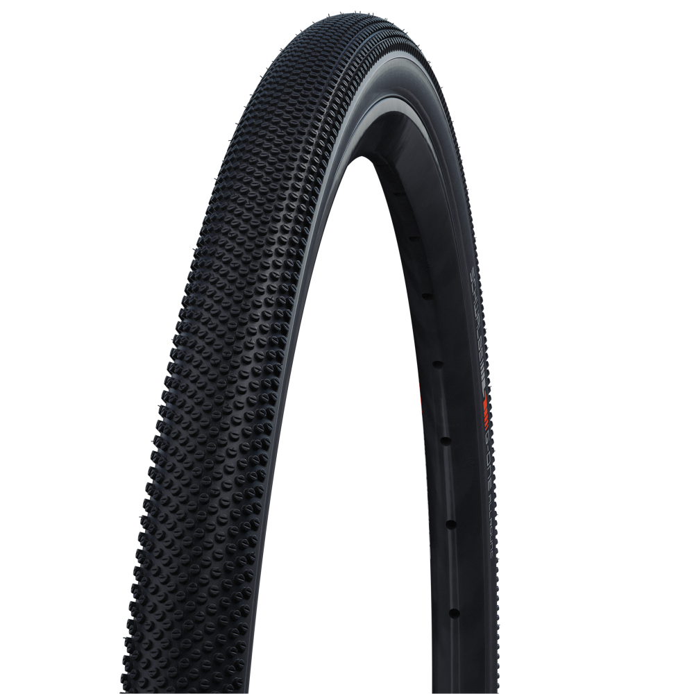 Schwalbe G-One All-Round Tubeless Tyre Black / 700x35c / Super Ground - Addix SpeedGrip