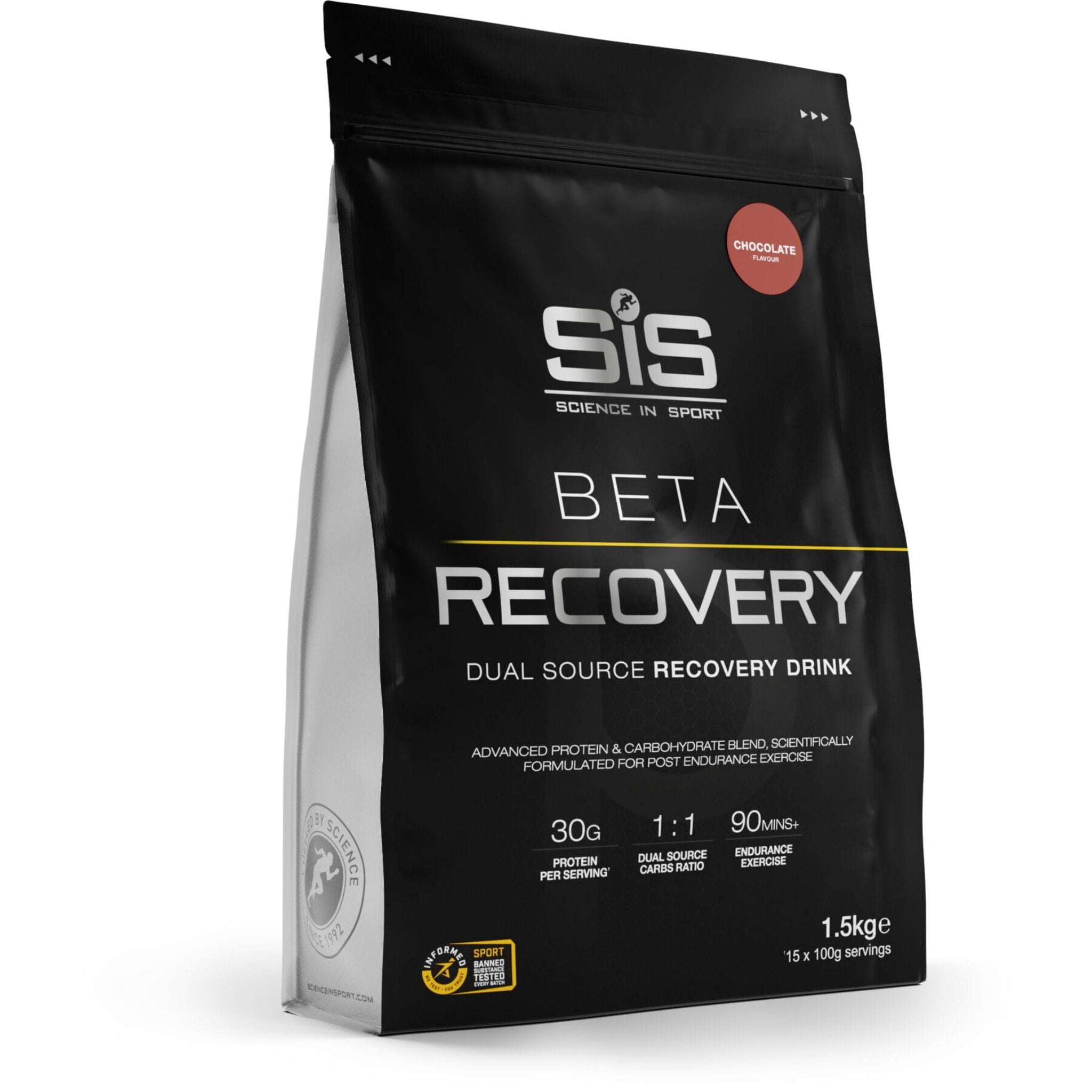 Science in Sport BETA Recovery Drink Powder Chocolate / 1.5 kg