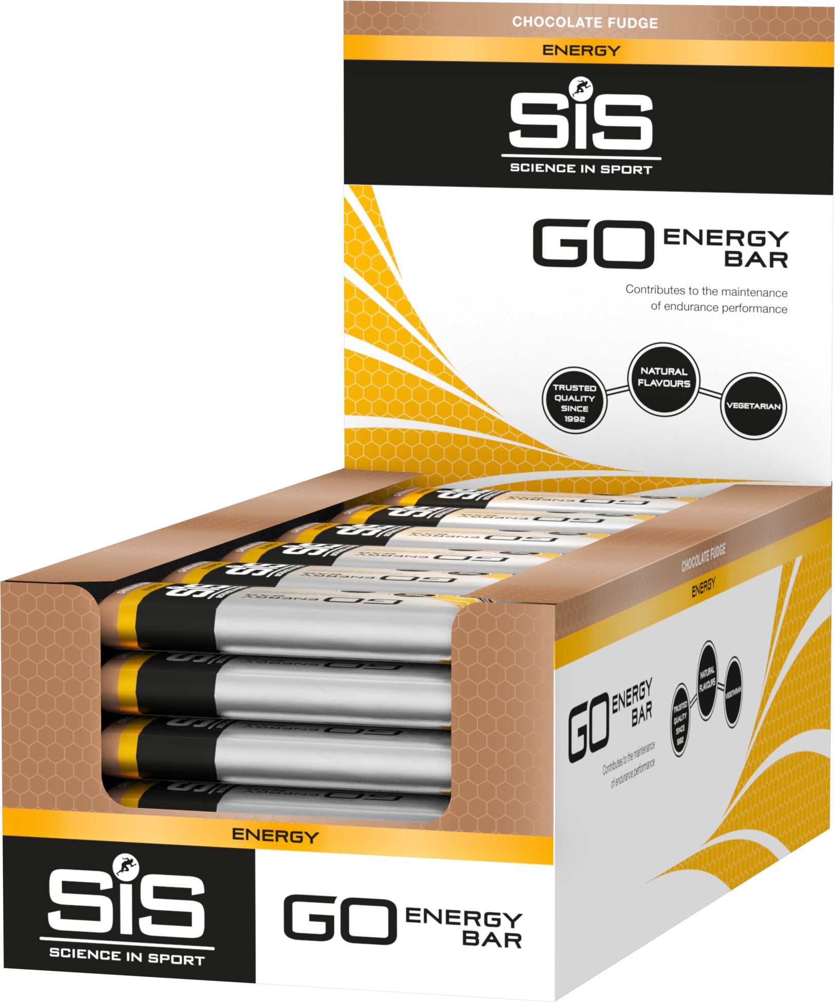 Science in Sport GO Mini Energy Bar (30 Box) Chocolate Fudge / Box of 30
