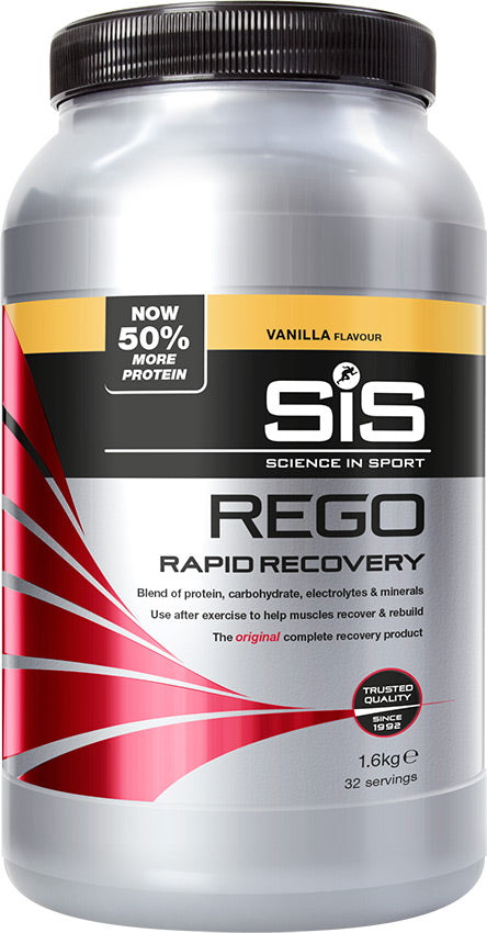 Science in Sport REGO Rapid Recovery Drink Powder Vanilla / 1.6kg Tub