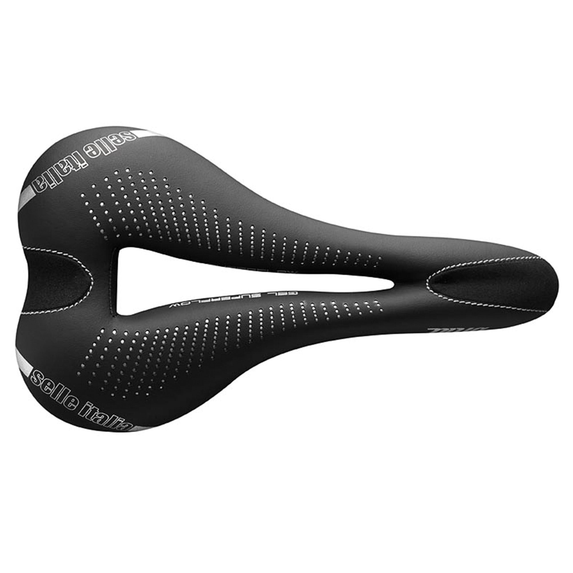 Selle Italia Diva Gel TI316 Superflow Saddle Black / L3