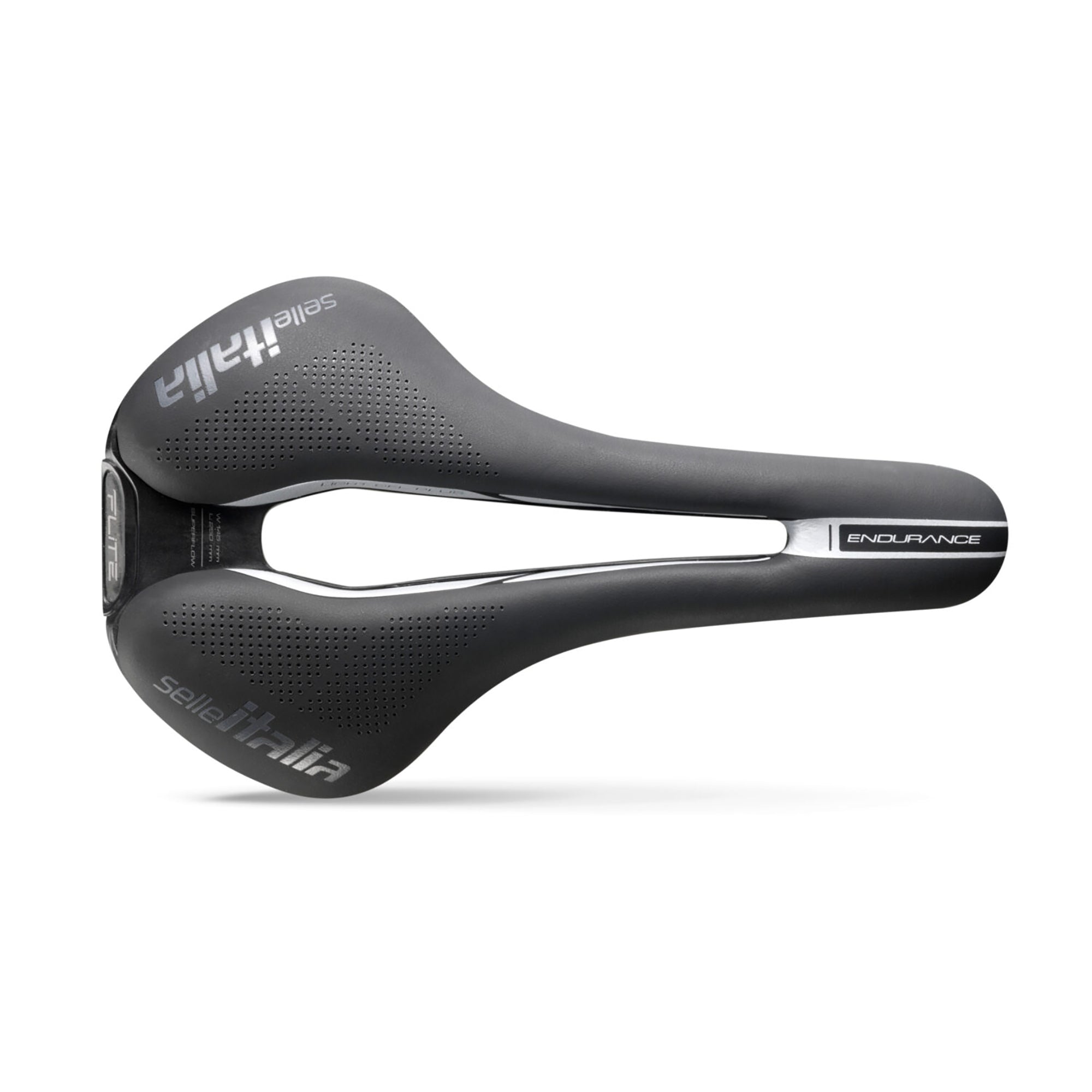 Selle Italia Flite Boost TI316 Superflow Endurance Saddle Black/Black / L3