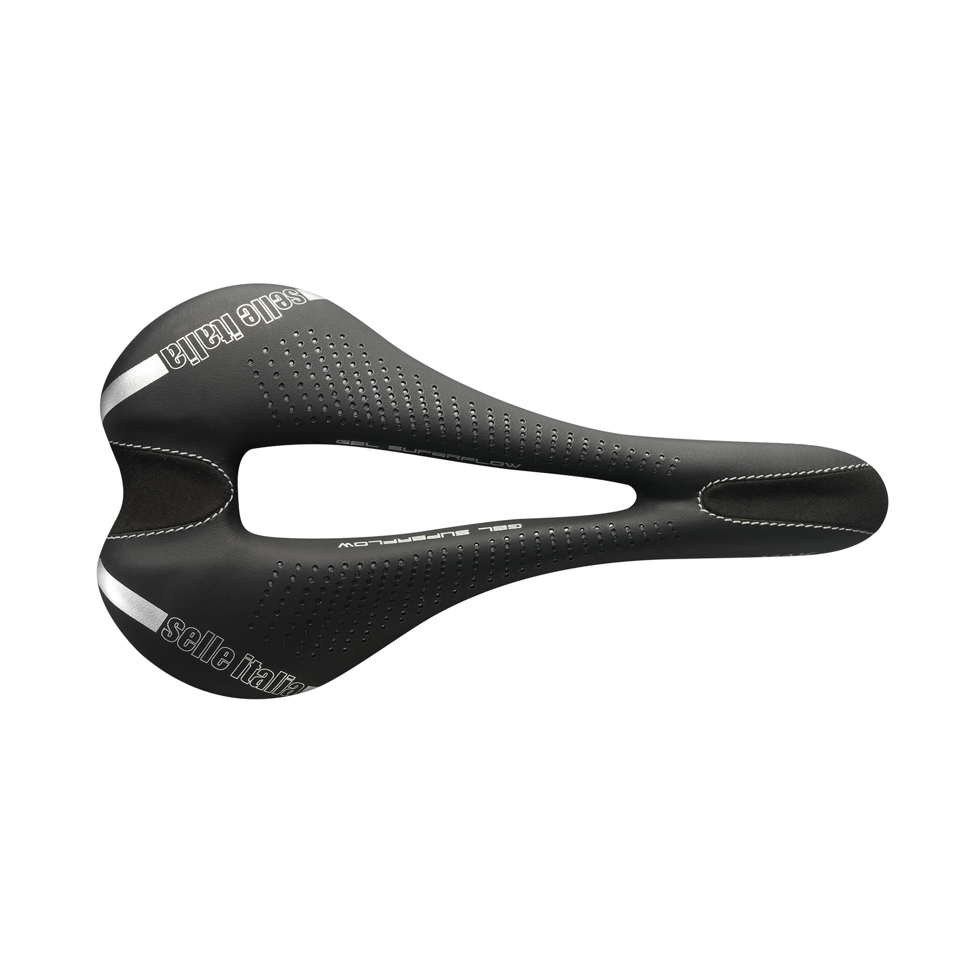 Selle Italia Max SLR Gel TI316 Superflow Saddle Black / L3