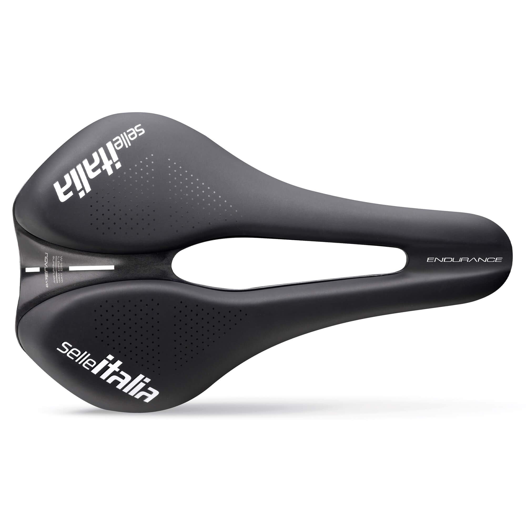 Selle Italia Novus Boost Evo TM Superflow Endurance Saddle Black/Black / L3