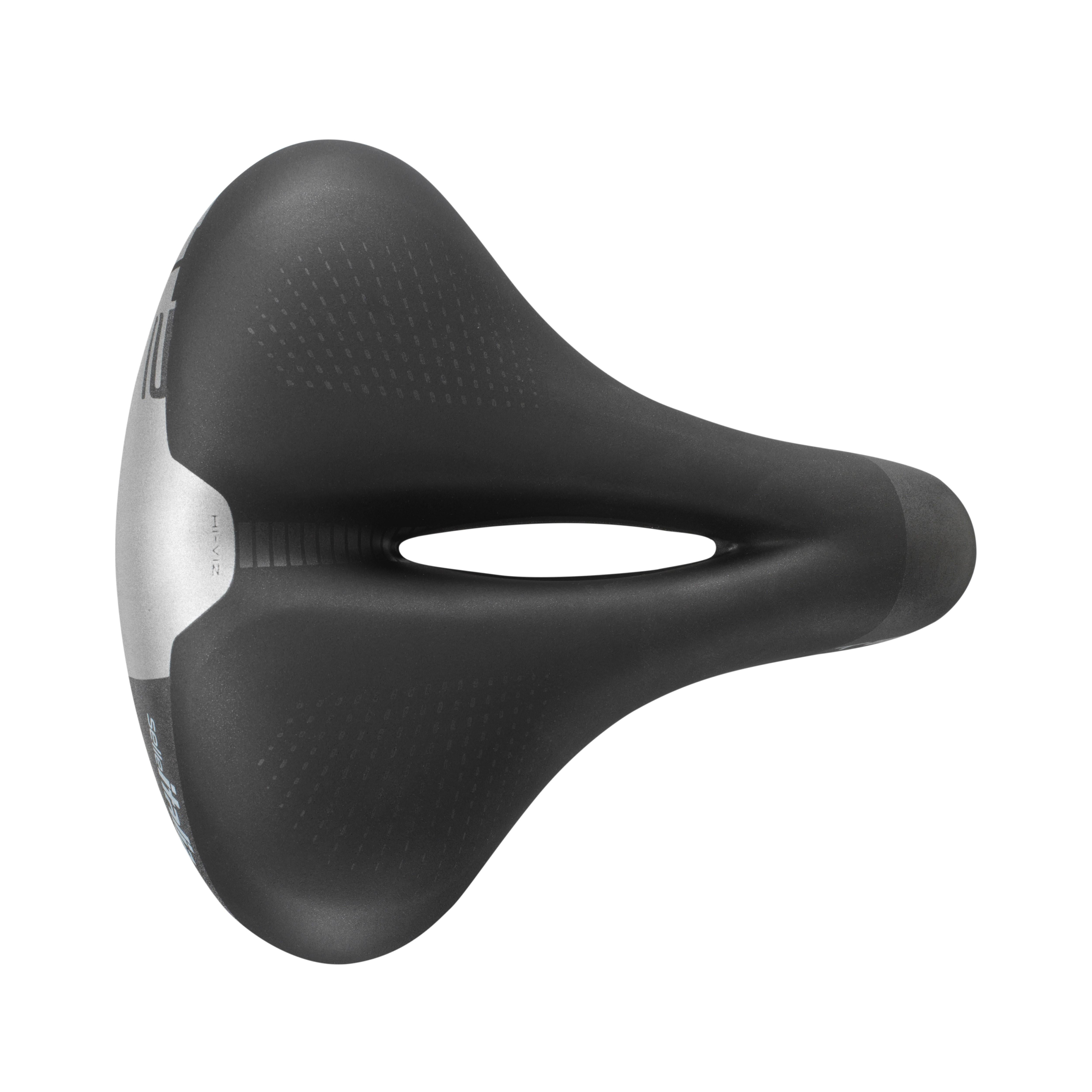 Selle Italia T2 Flow Commuter Saddle Black / L2