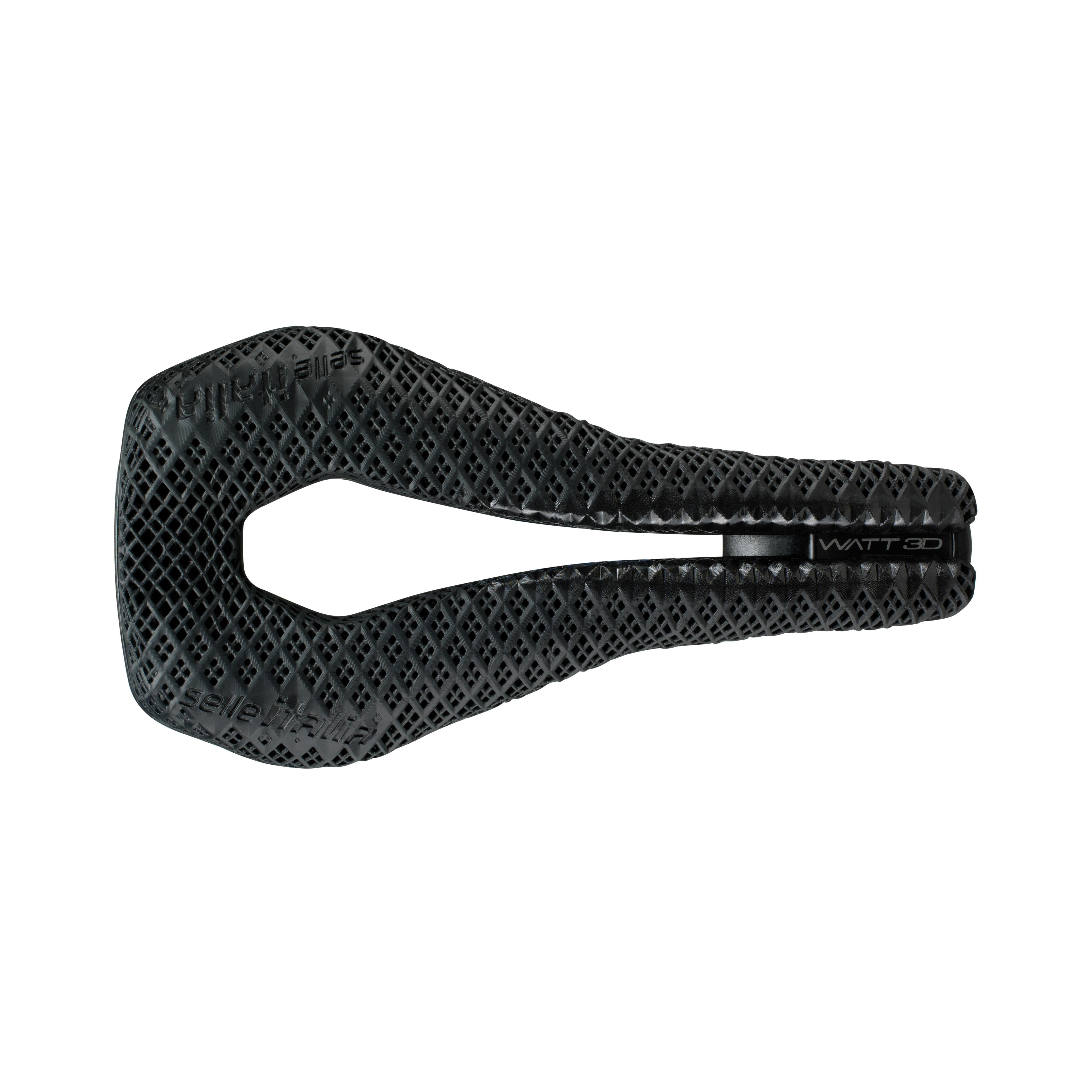 Selle Italia Watt 3D TI316 Superflow Saddle Black / U3