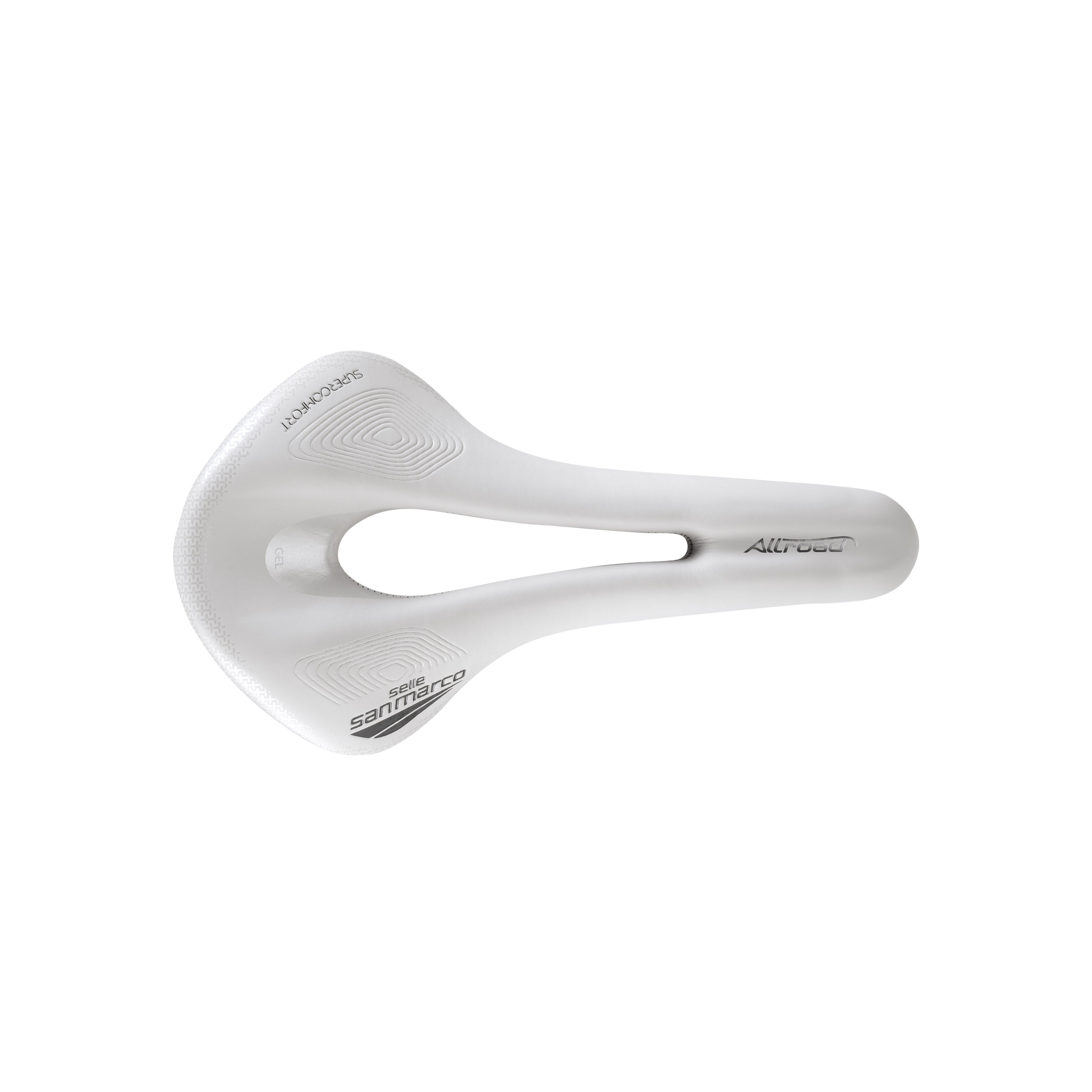 Selle San Marco AllRoad Supercomfort Racing Saddle Ice Grey / L3