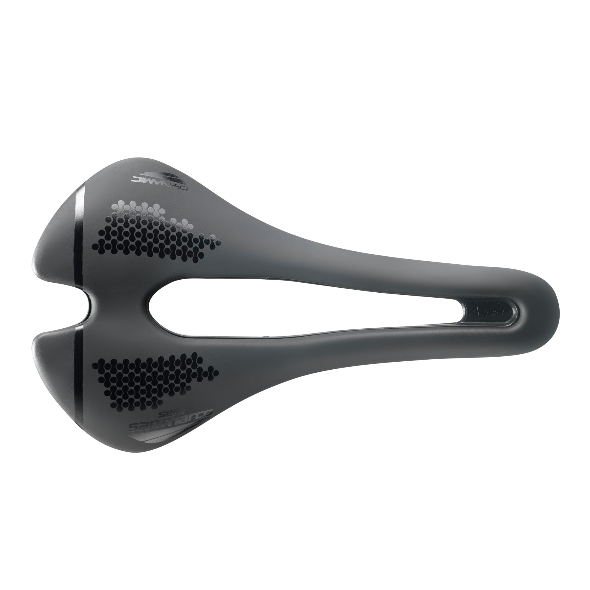 Selle San Marco Aspide Short Dynamic Saddle Black/Black / NARROW (S3)
