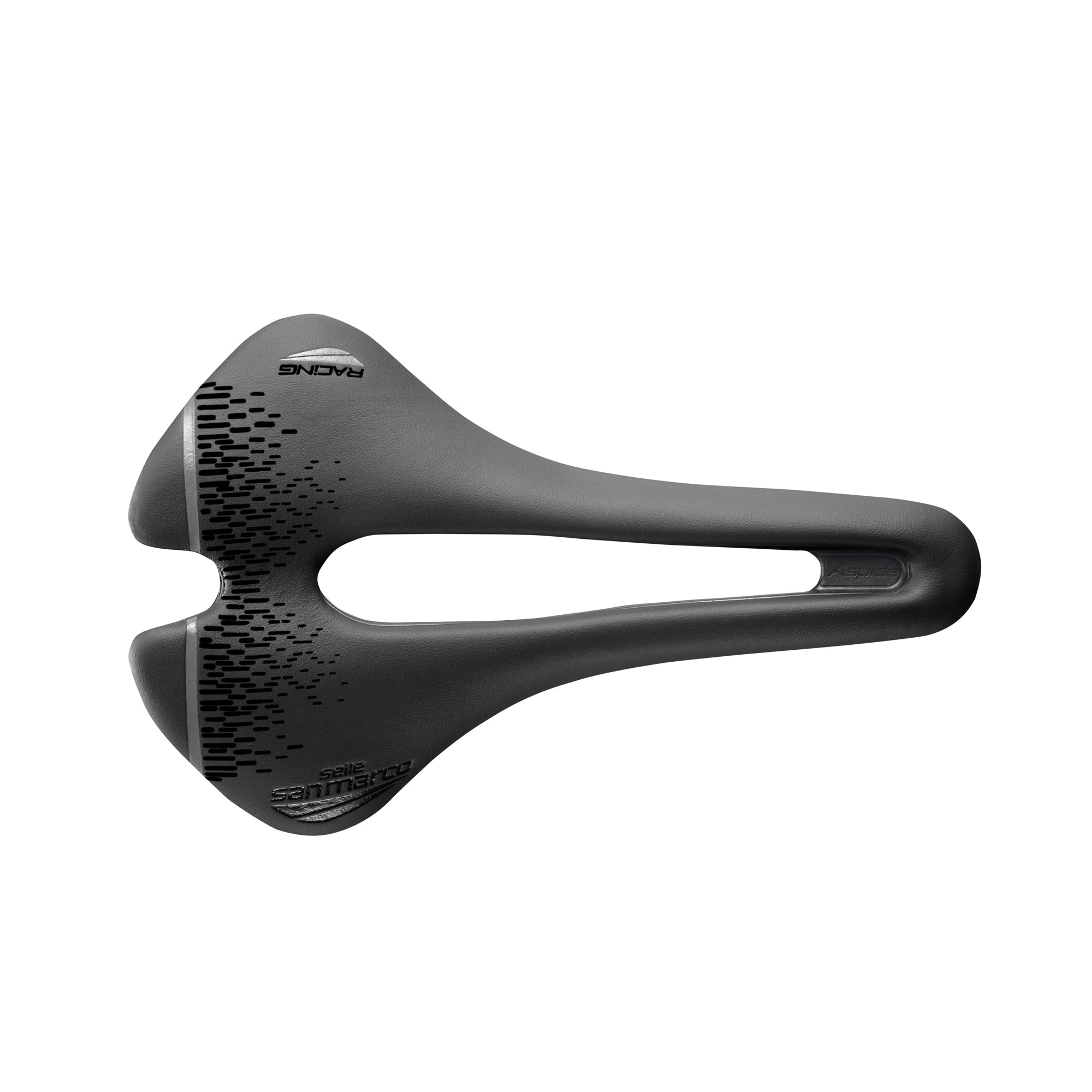 Selle San Marco Aspide Short Racing Saddle Black/Black / NARROW (S3)