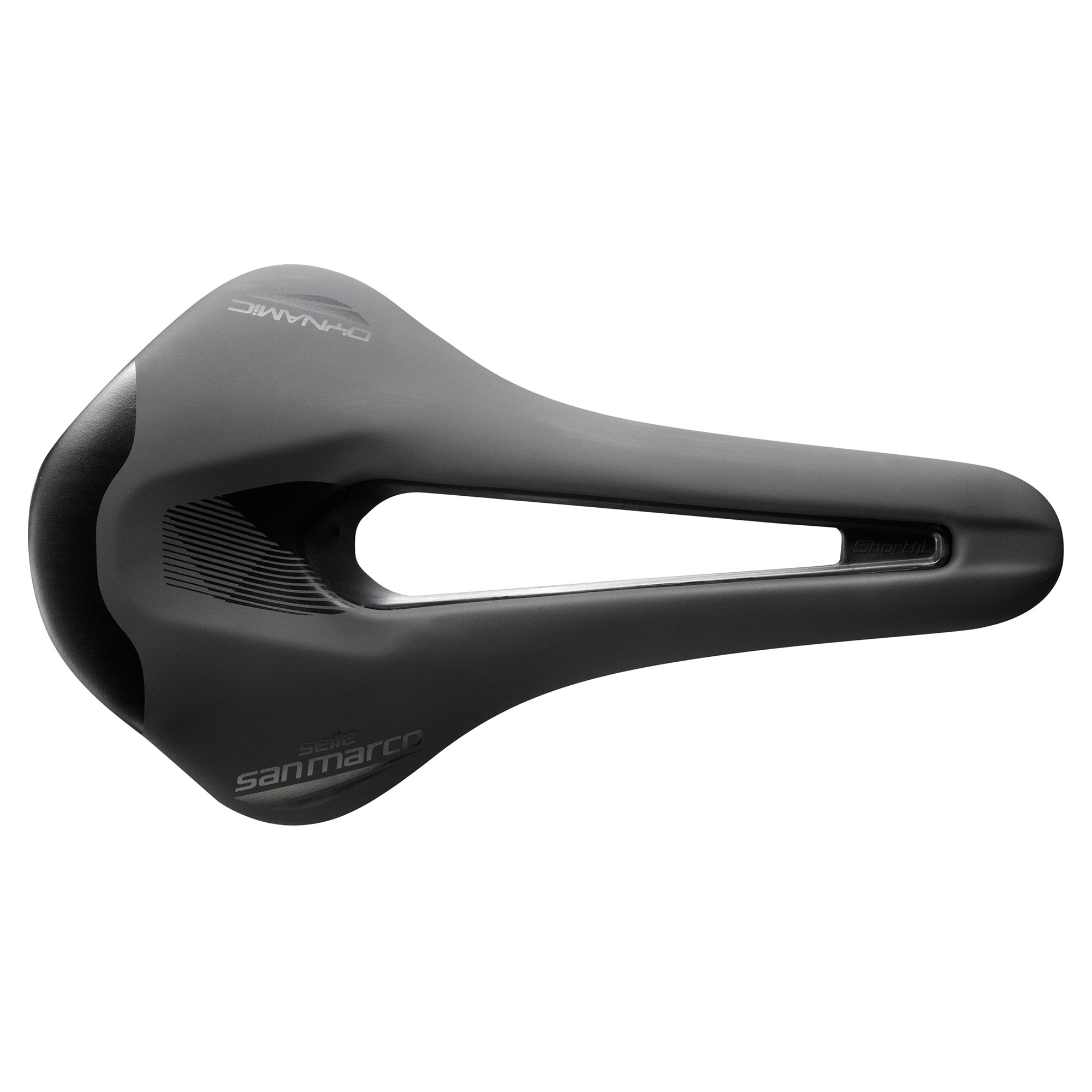 Selle San Marco Shortfit 2.0 Dynamic Saddle Black/Black / S3