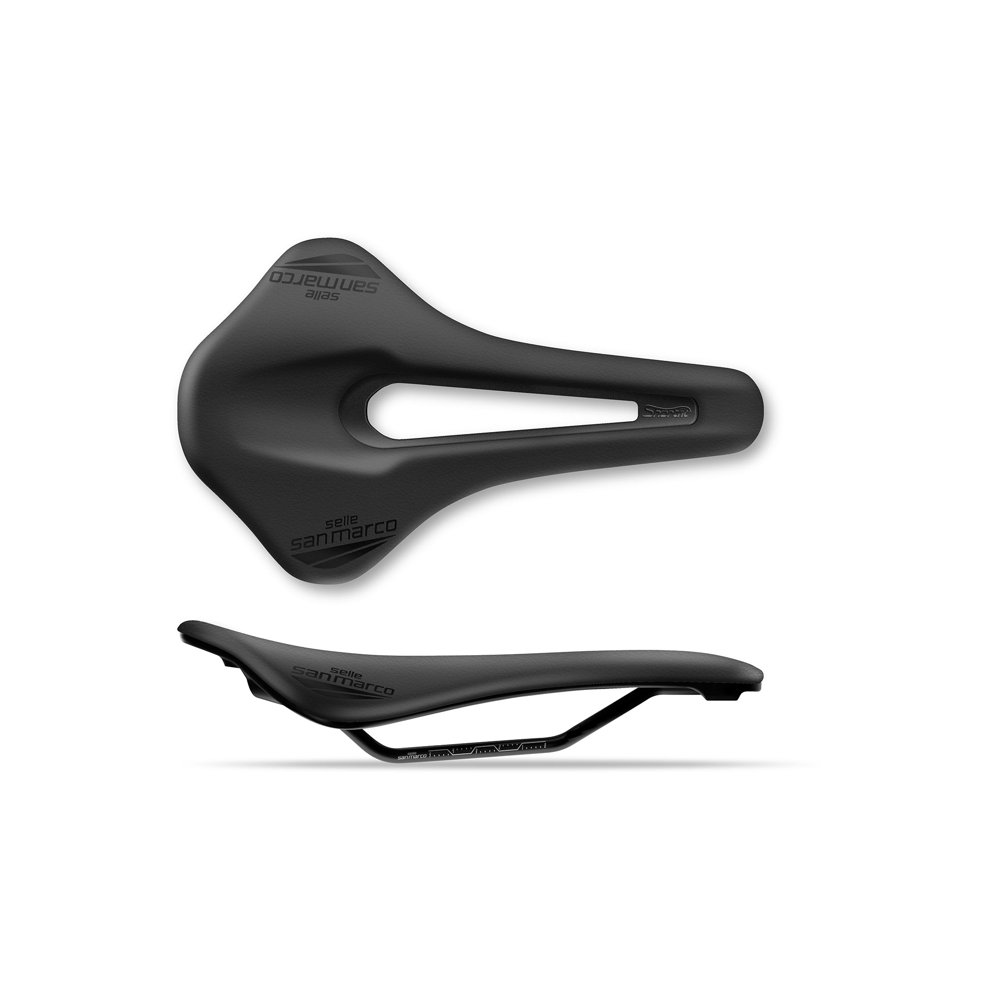 Selle San Marco Shortfit 2.0 Sport Saddle Black/Black / S3