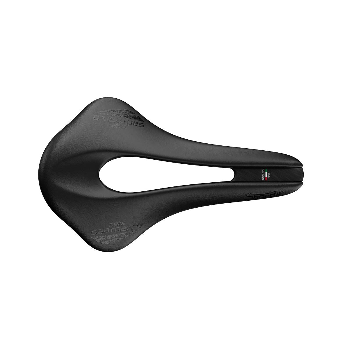 Selle San Marco Shortfit Superleggera Saddle Black/Black / WIDE (L3)