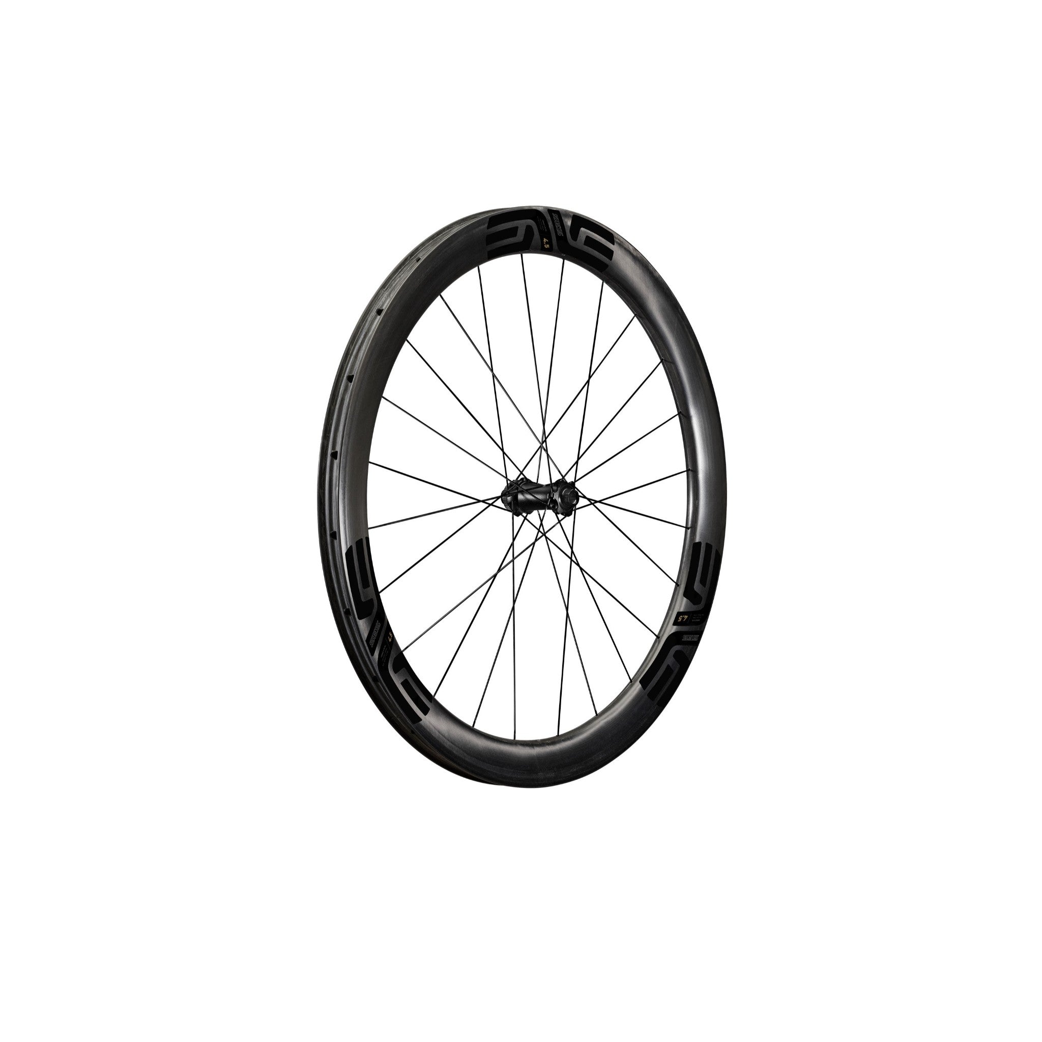 SES 4.5 Carbon Front Wheel Black / 12x100