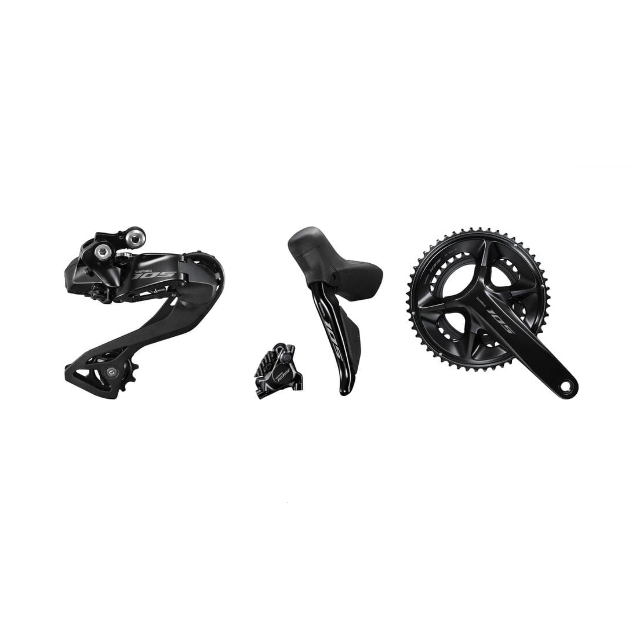 Shimano 105 Di2 12-Speed Disc Brake Groupset 170mm / 50/34T / 11-36T