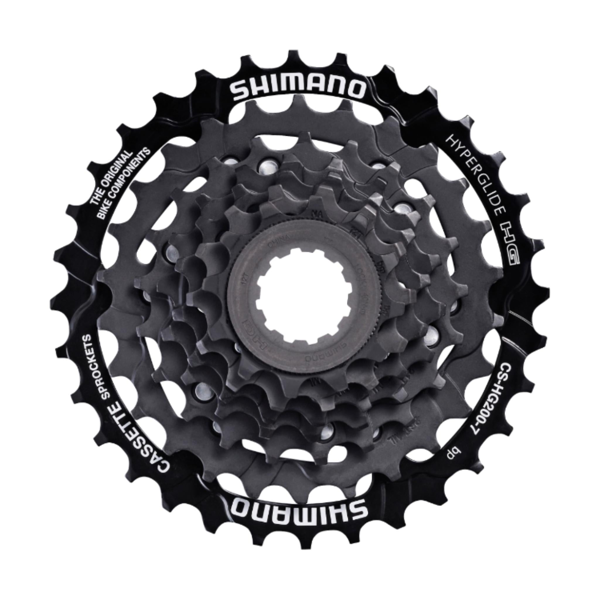 Shimano Alivio CS-HG200 7-Speed Cassette Black / 12 - 32T