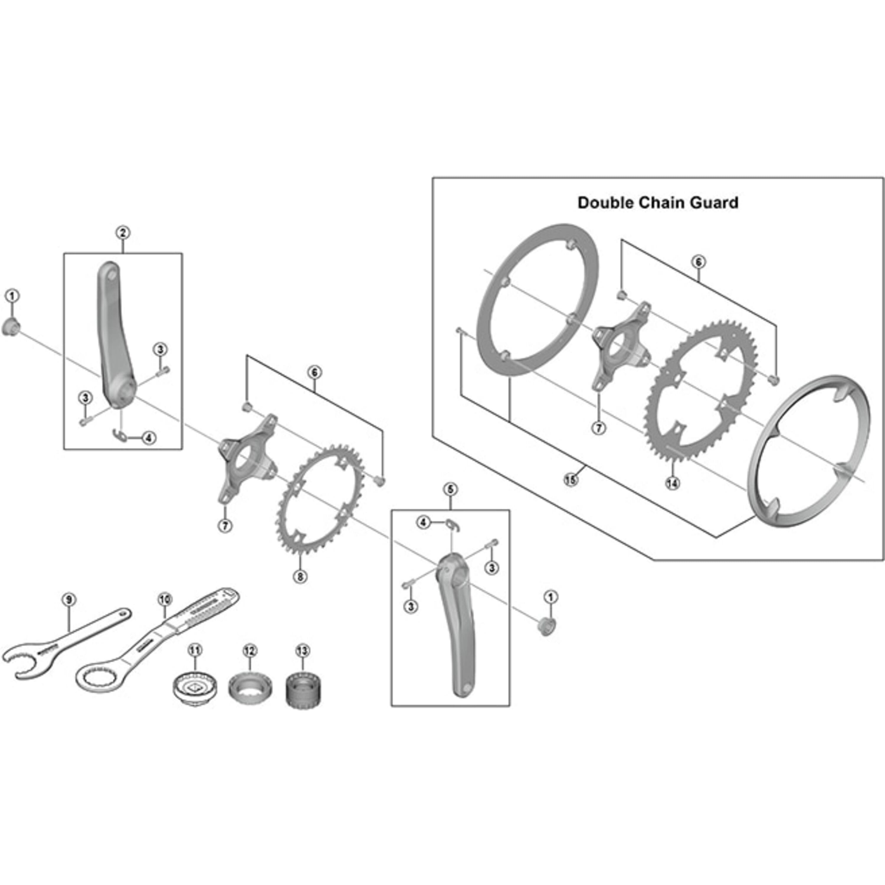 Shimano Clamp Bolt with Washer, M6 x 21 mm