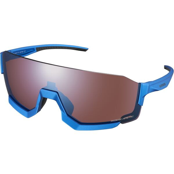 Shimano Clothing Aerolite Glasses - RideScape Road Lens Blue / One size