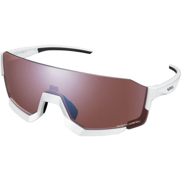 Shimano Clothing Aerolite Glasses - RideScape Road Lens White / One size