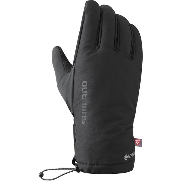 Shimano Clothing GORE-TEX GRIP PRIMALOFT Gloves Black / Small