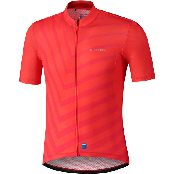 Shimano Clothing Men's Aerolite Jersey Red / Small