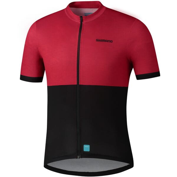 Shimano Clothing Men's Element Jersey Red / Small