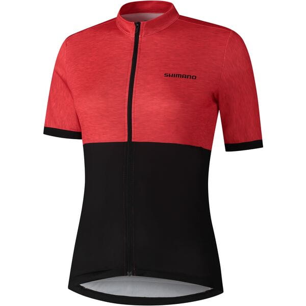 Shimano Clothing Women's Element Jersey Red / Small