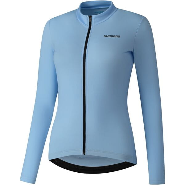Shimano Clothing Women's Element LS Jersey Blue / Large