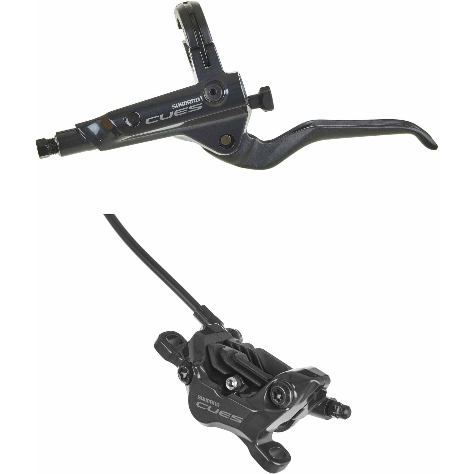 Shimano CUES BR-U8020/BL-U8000 4-Pot Disc Brake Black / Rear / Left