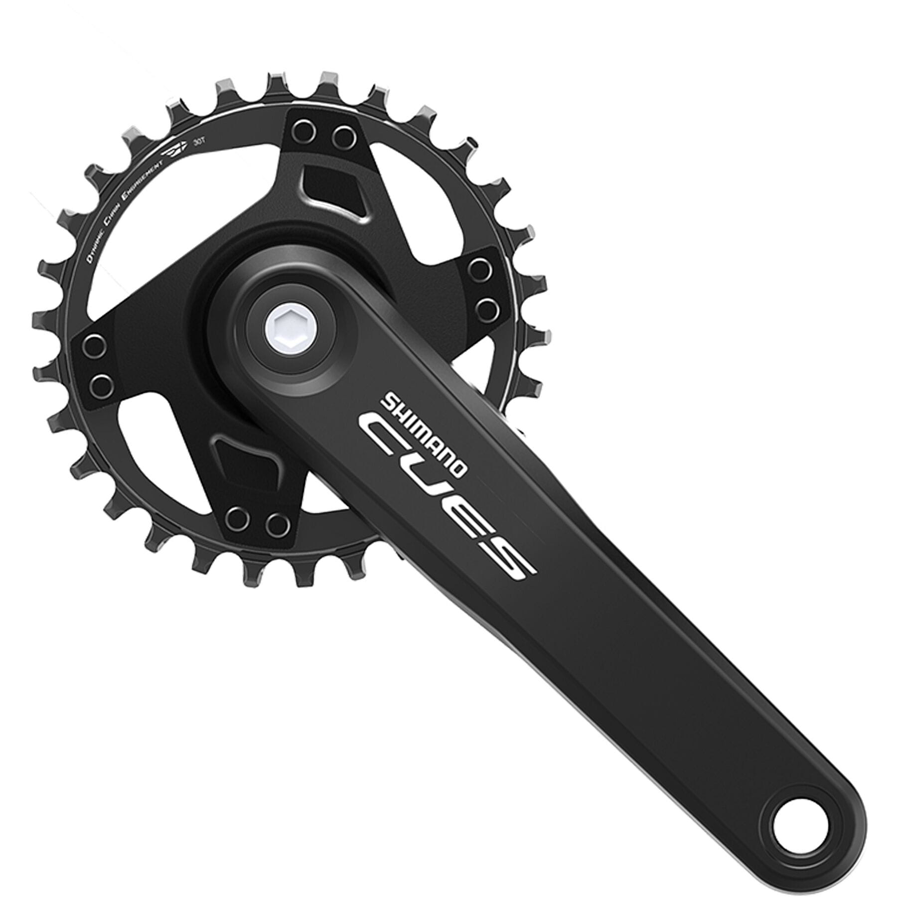 Shimano CUES FC-U4000 Single Chainset 9/10/11-Speed Black / 30 teeth / 170 mm