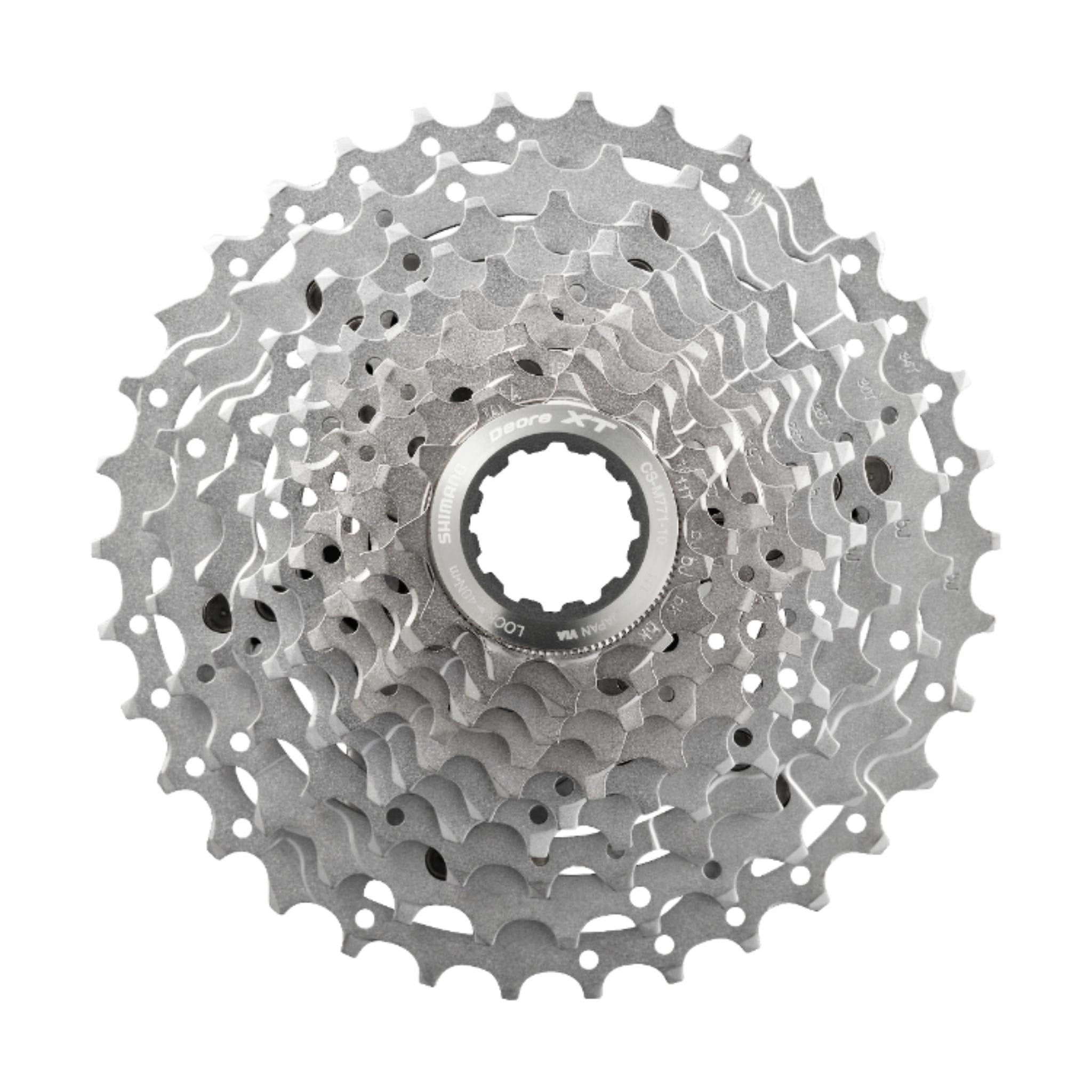 Shimano Deore XT CS-M771 10-Speed Cassette Silver / 11-32T