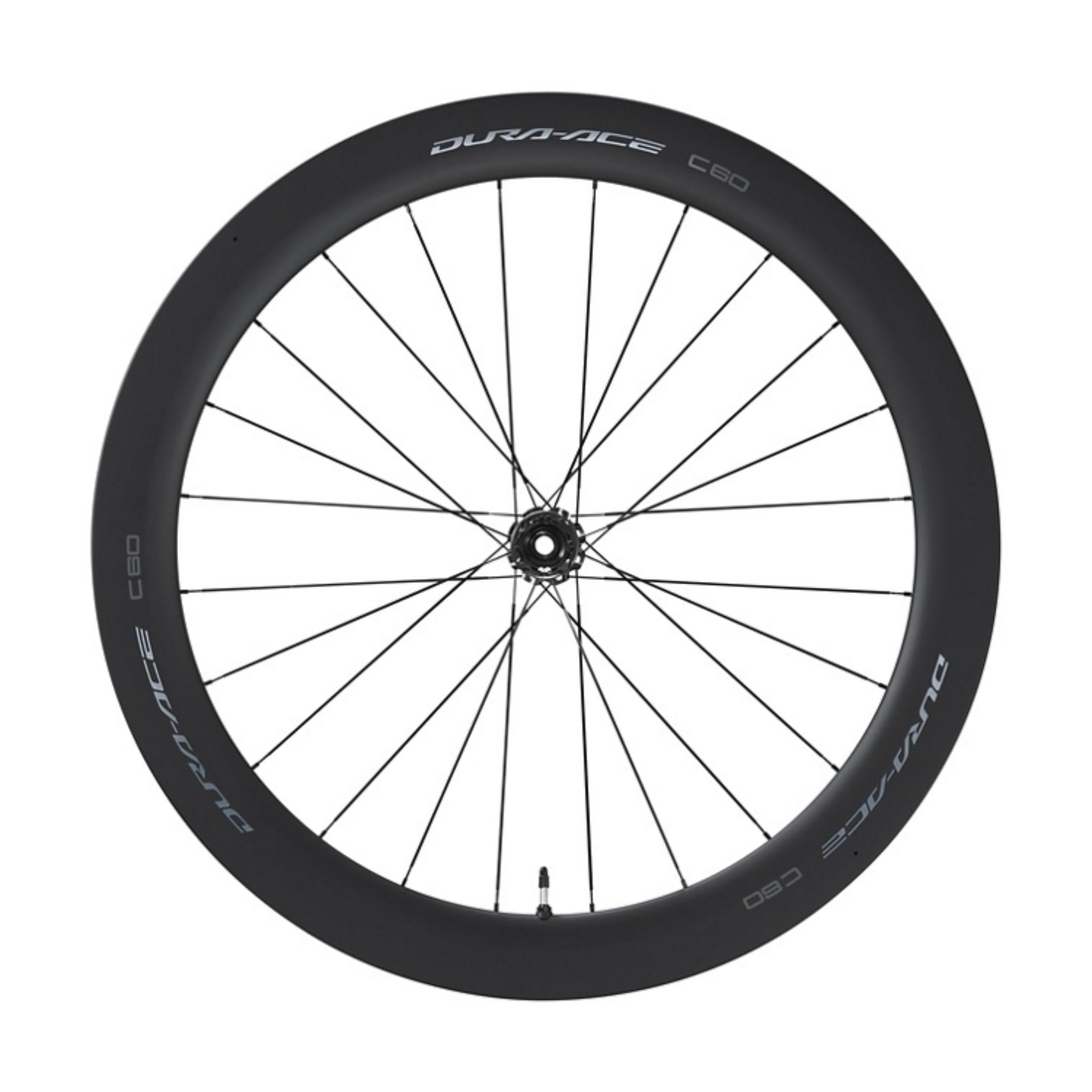 Shimano Dura-Ace WH-R9270-C60-TL Disc Carbon Clincher 60mm Deep Wheels