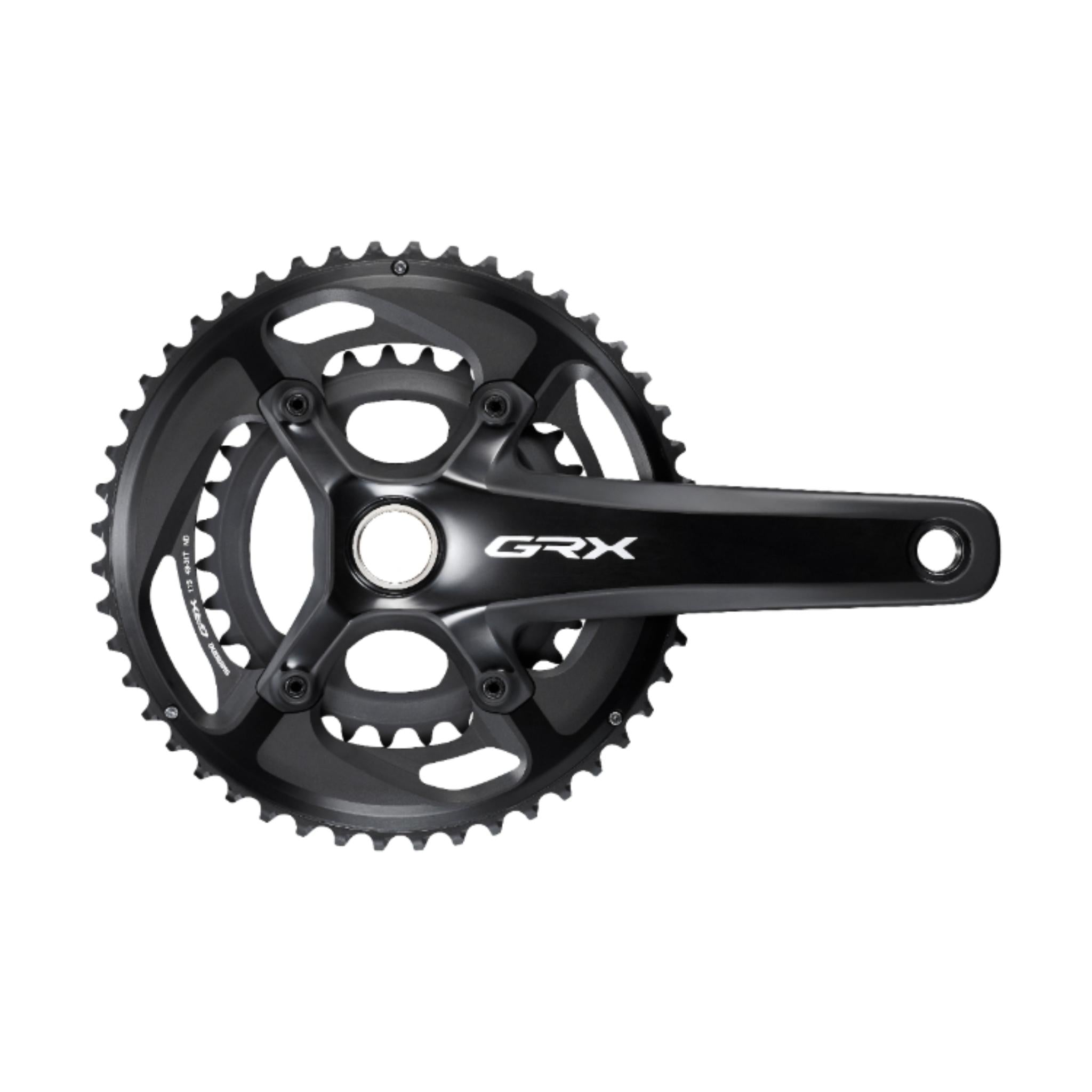 Shimano GRX FC-RX810 11 Speed Double Chainset Black / 175mm - 48/31T