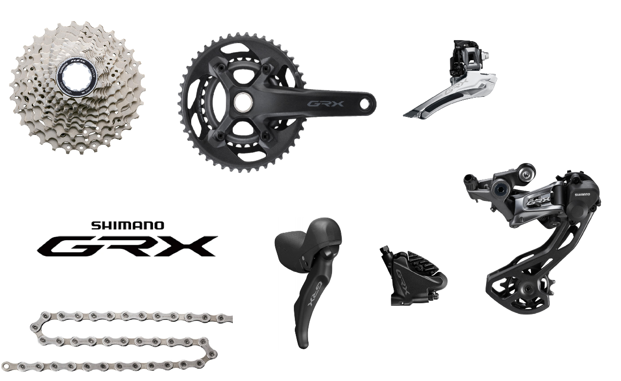 Shimano GRX RX600 2 x 11 Groupset 175mm - 46/30T / 11-28