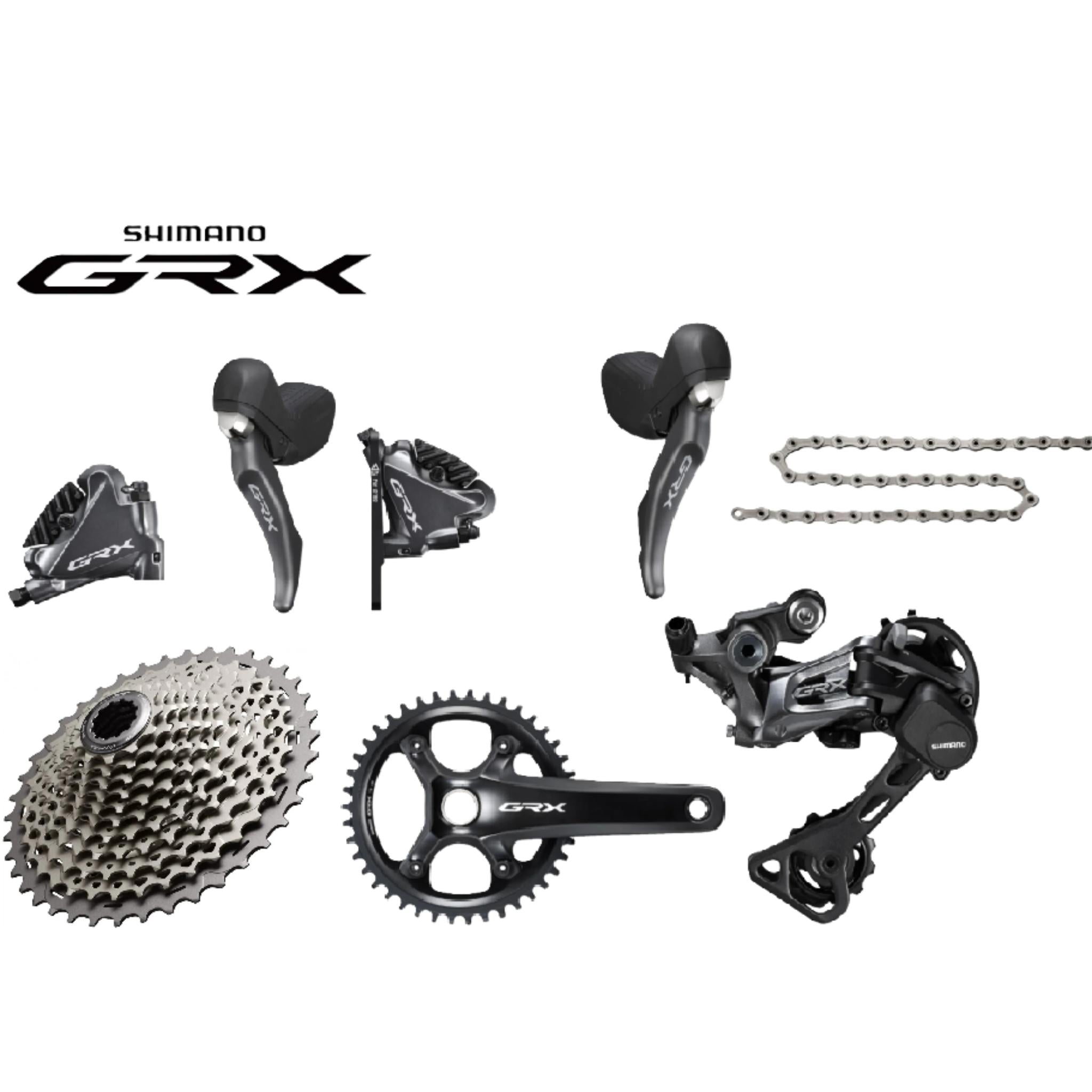 Shimano GRX RX800 1 x 11 Groupset 172.5mm - 42T