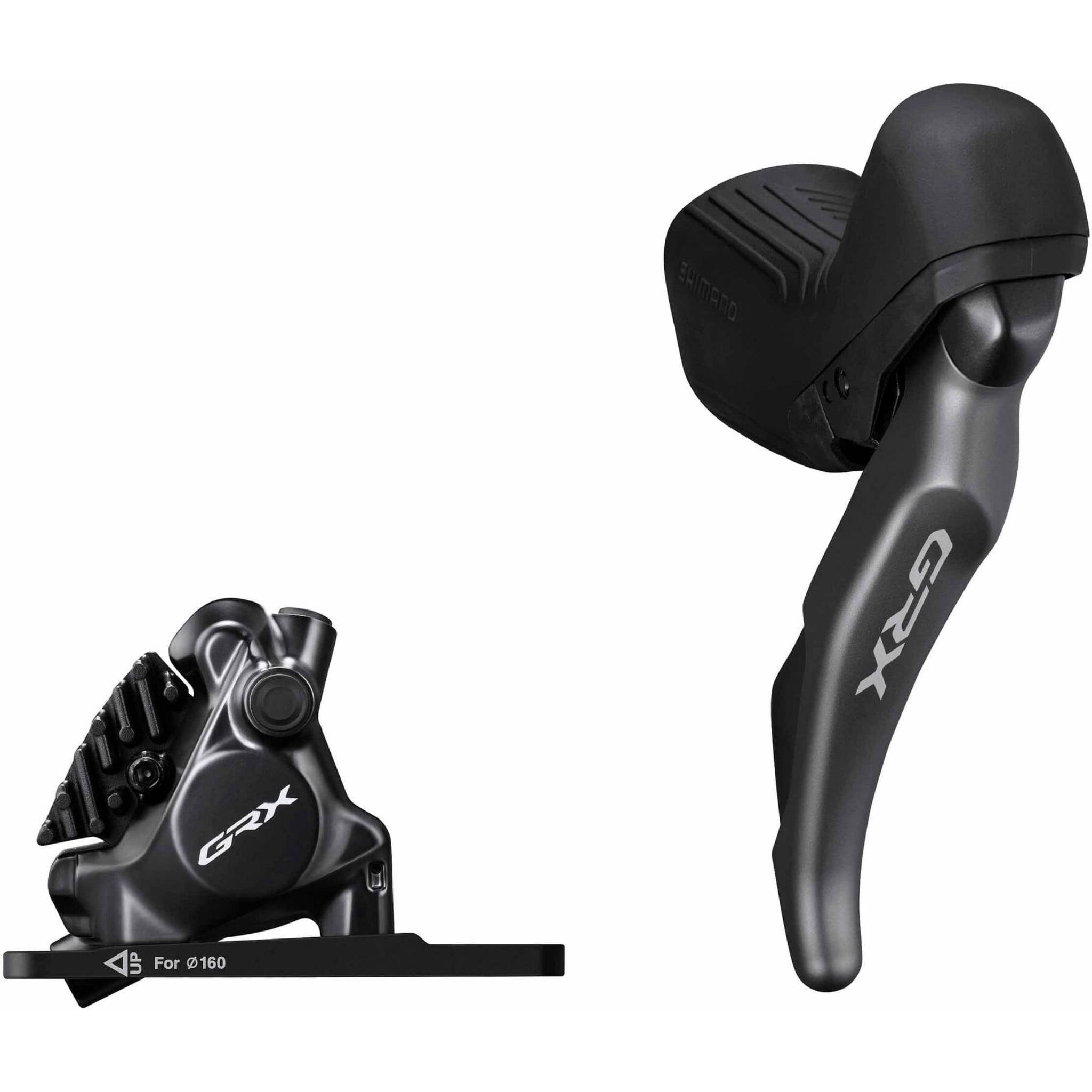 Shimano GRX ST-RX820 12-Speed Right Hand STI Lever & BR-RX820 Disc Brake Black / 12-Speed Shift