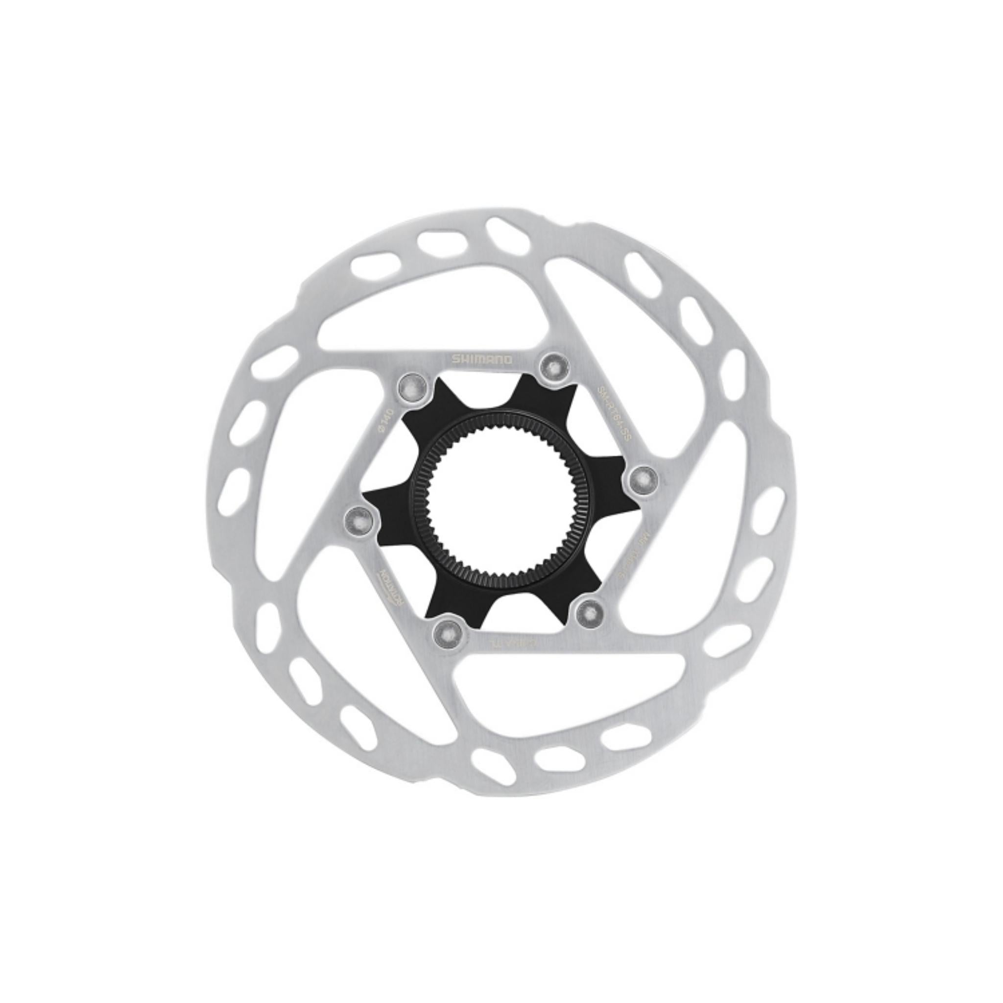 Shimano SLX SM-RT64 Centre Lock Disc Brake Rotor Silver / Black / 160mm