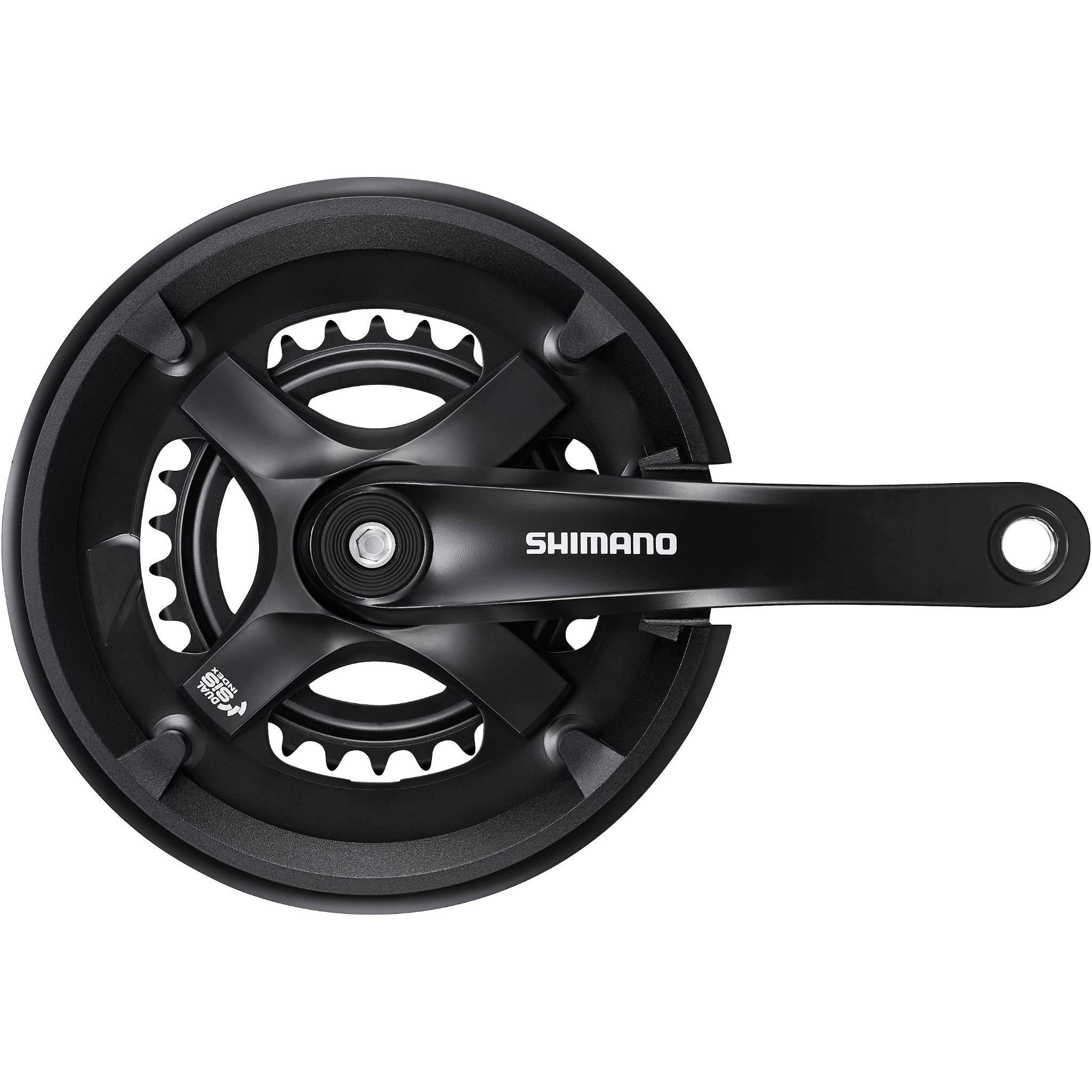 Shimano Tourney FC-TY501 chainset 46 / 30, double, 7 / 8-speed