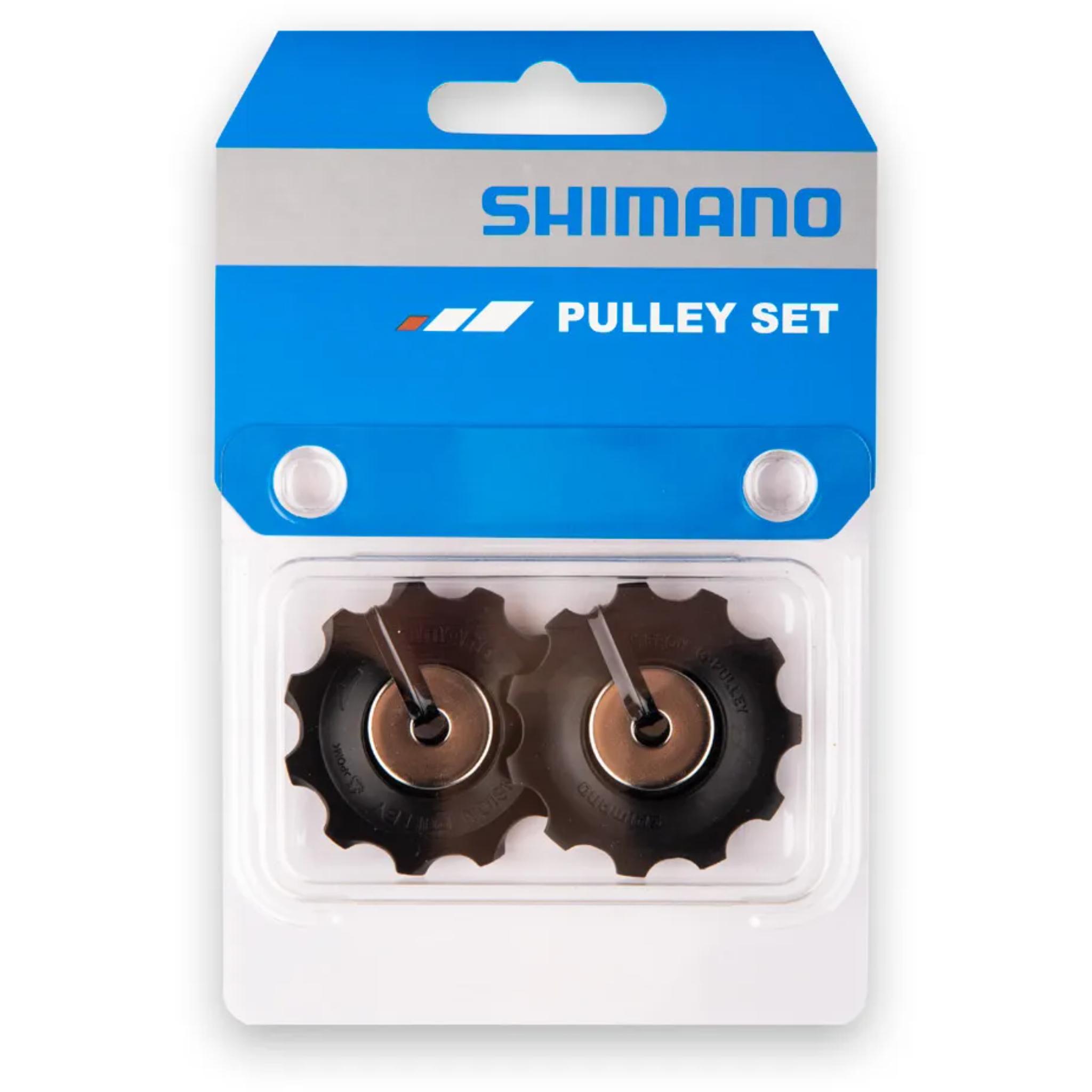 Shimano Universal Jockey Wheels Black / Silver