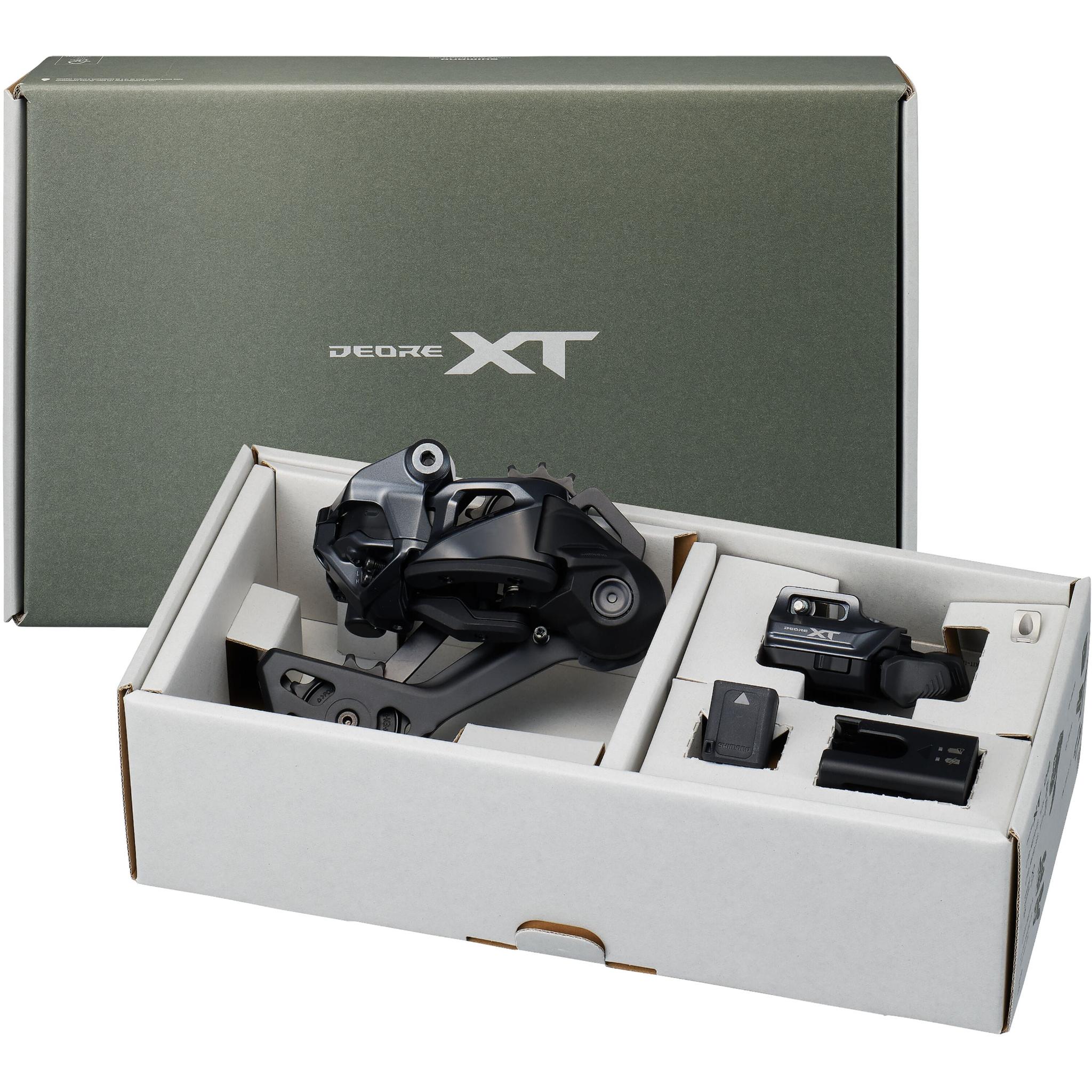 新型シマノXT Di2 M8250-SGS 12速アップグレードセットIspec Shimano XT Di2 M8250 SGS Long-Cage Rear Derailleur and