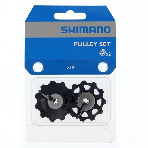 Shimano XTR XTR RD-M970 Tension and Guide Pulley Set Black / Silver / One size