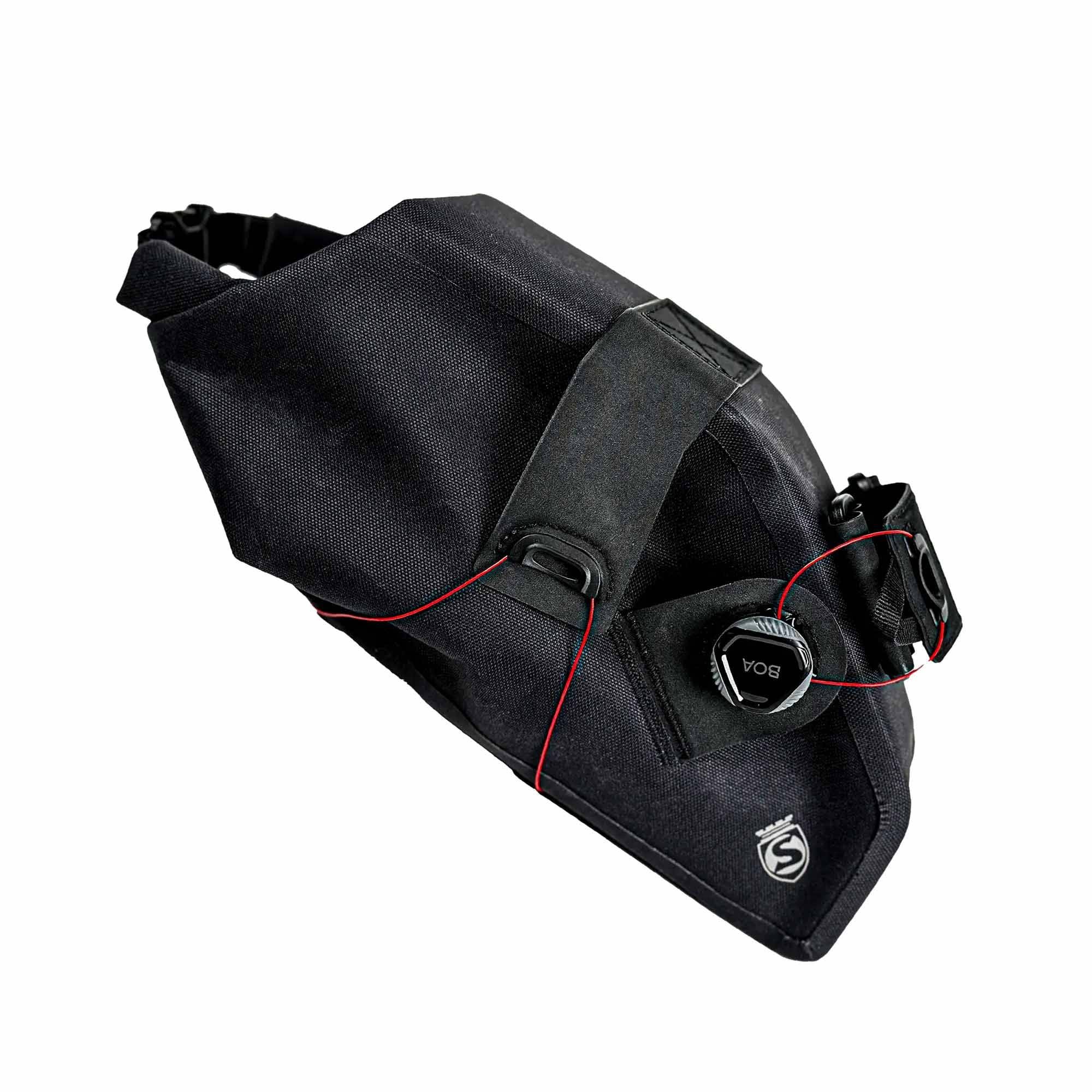 Silca Grinta Roll-Top Adventure Saddle Bag 2L-5L Black