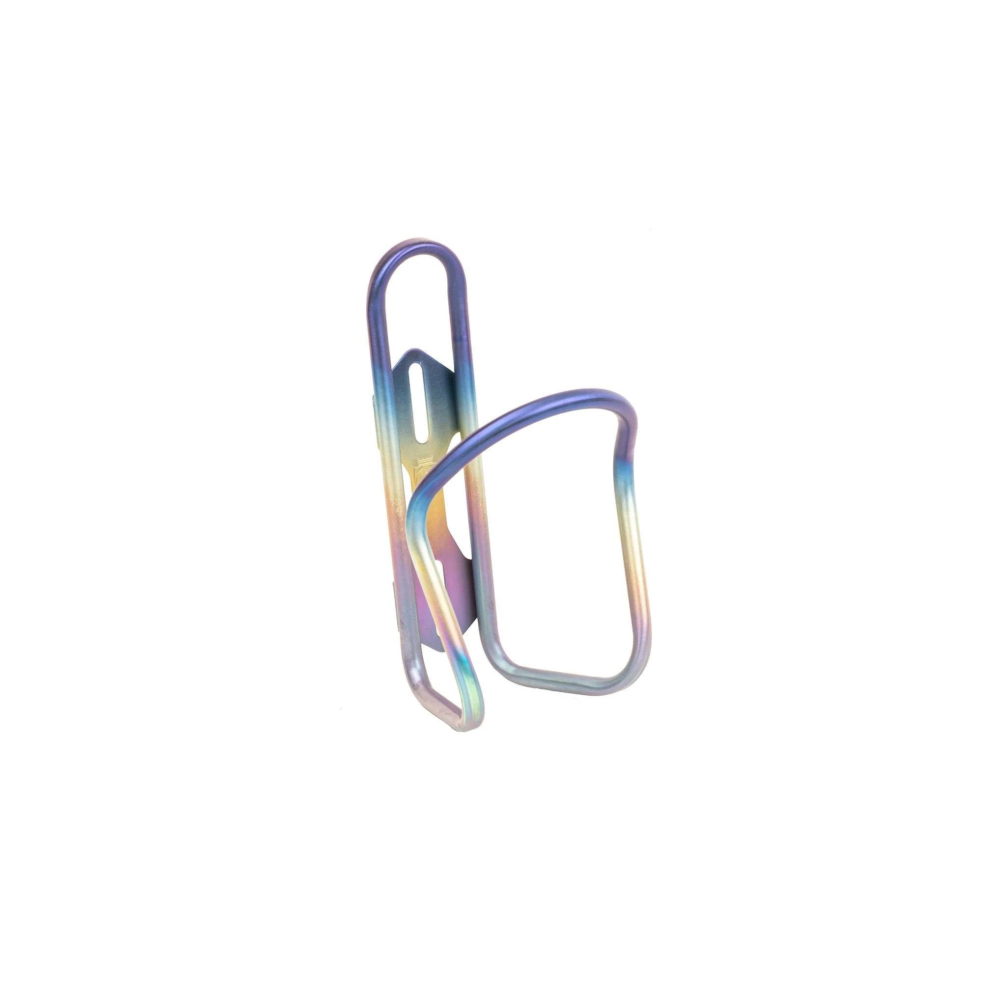 Silca Sicuro Titanium Bottle Cage Rainbow