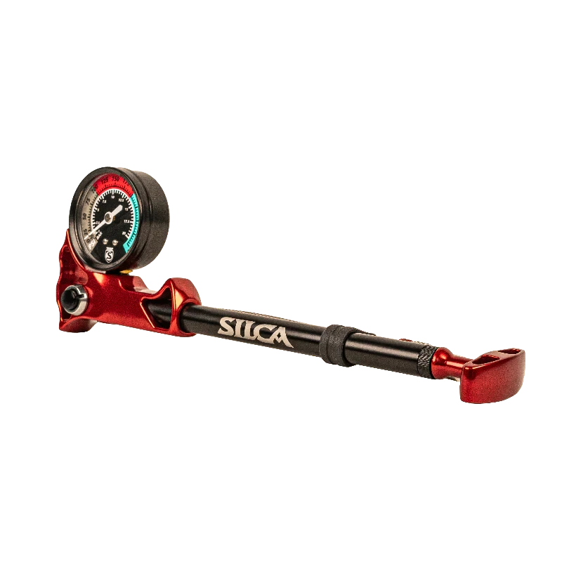 Silca Ultimate Shock Pump Red