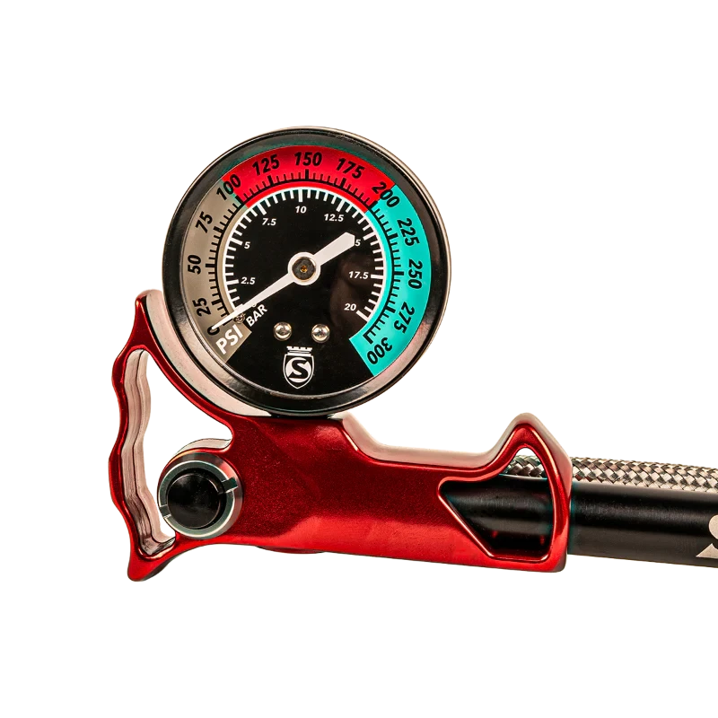 Silca Ultimate Shock Pump Red