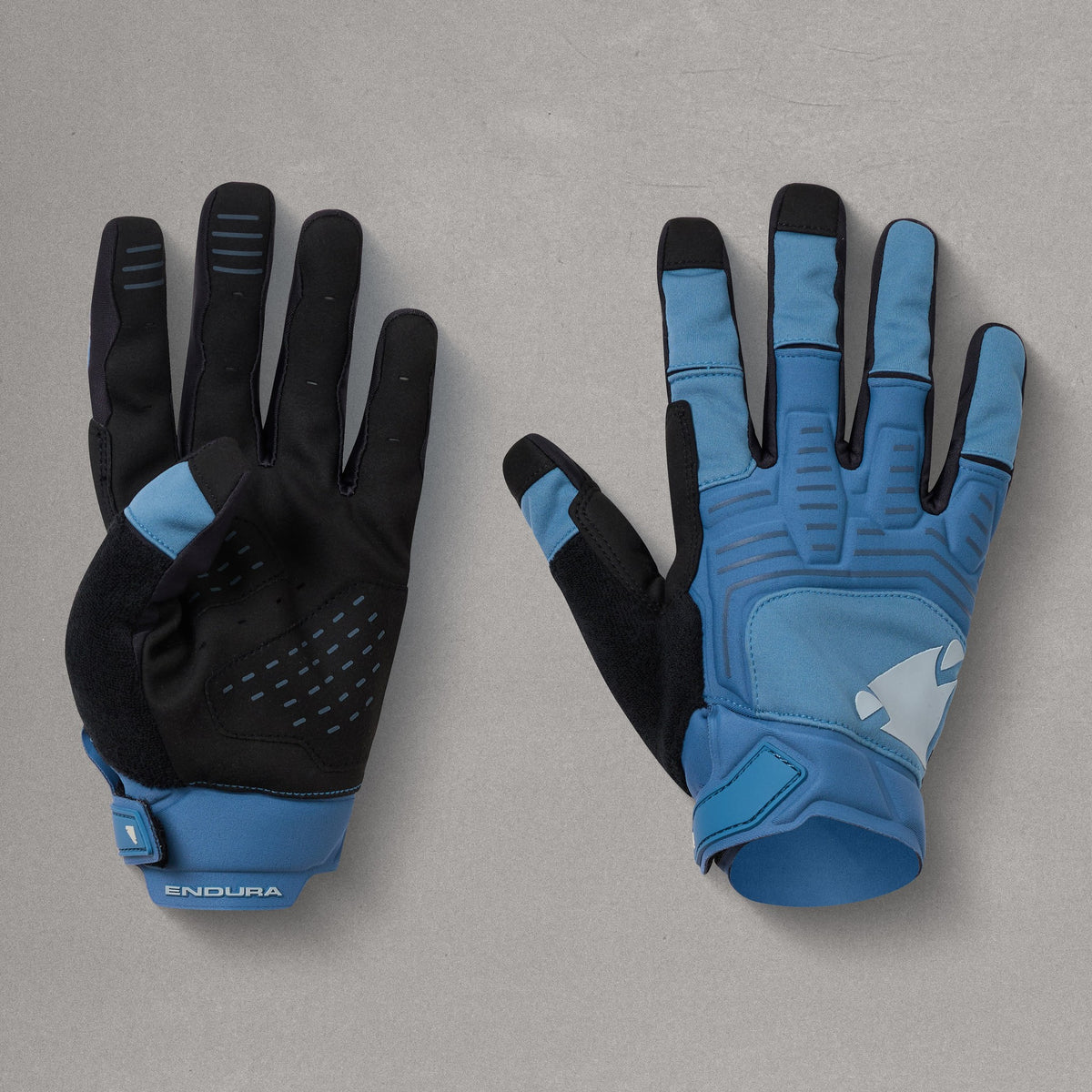 SingleTrack Windproof Glove Storm Blue / XS