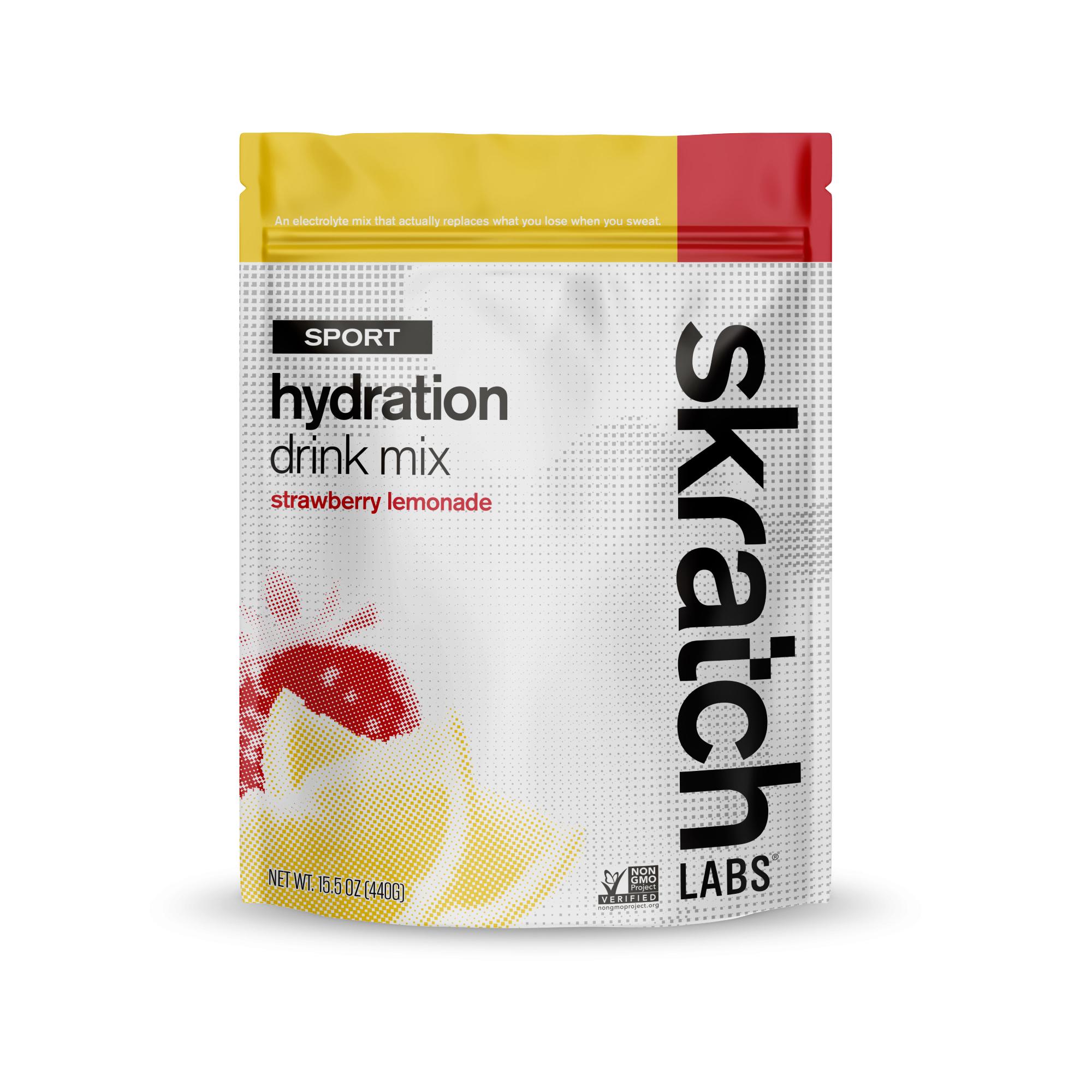 Skratch Labs Sport Hydration Mix Strawberry Lemonade / 20 Servings / 440g / 1lbs
