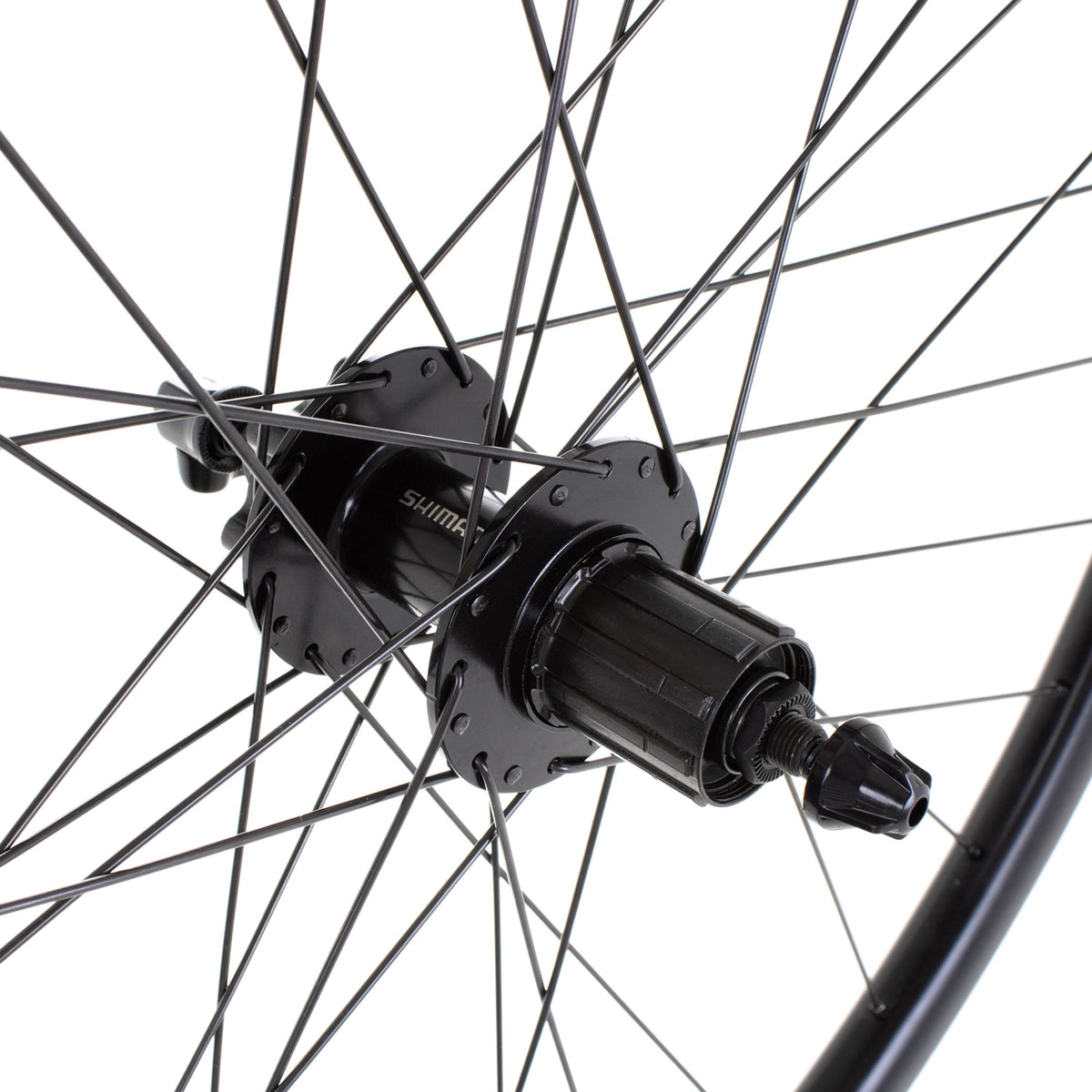 Sniper Gravel Rear Wheel - Shimano QC400 Hub, 700c Black / 700c